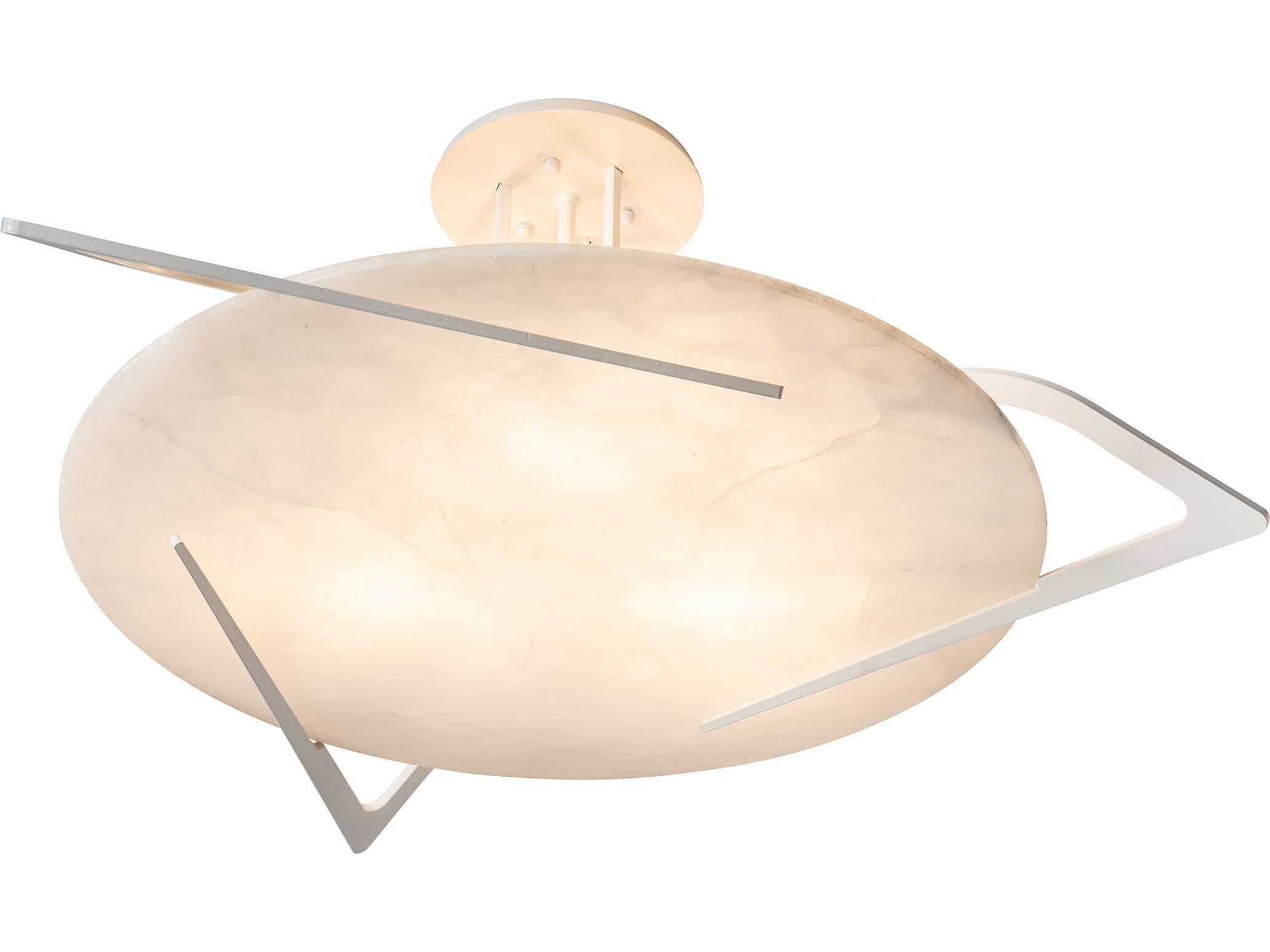 Hubbardton Forge Callisto 3-Light Semi Flush Mount