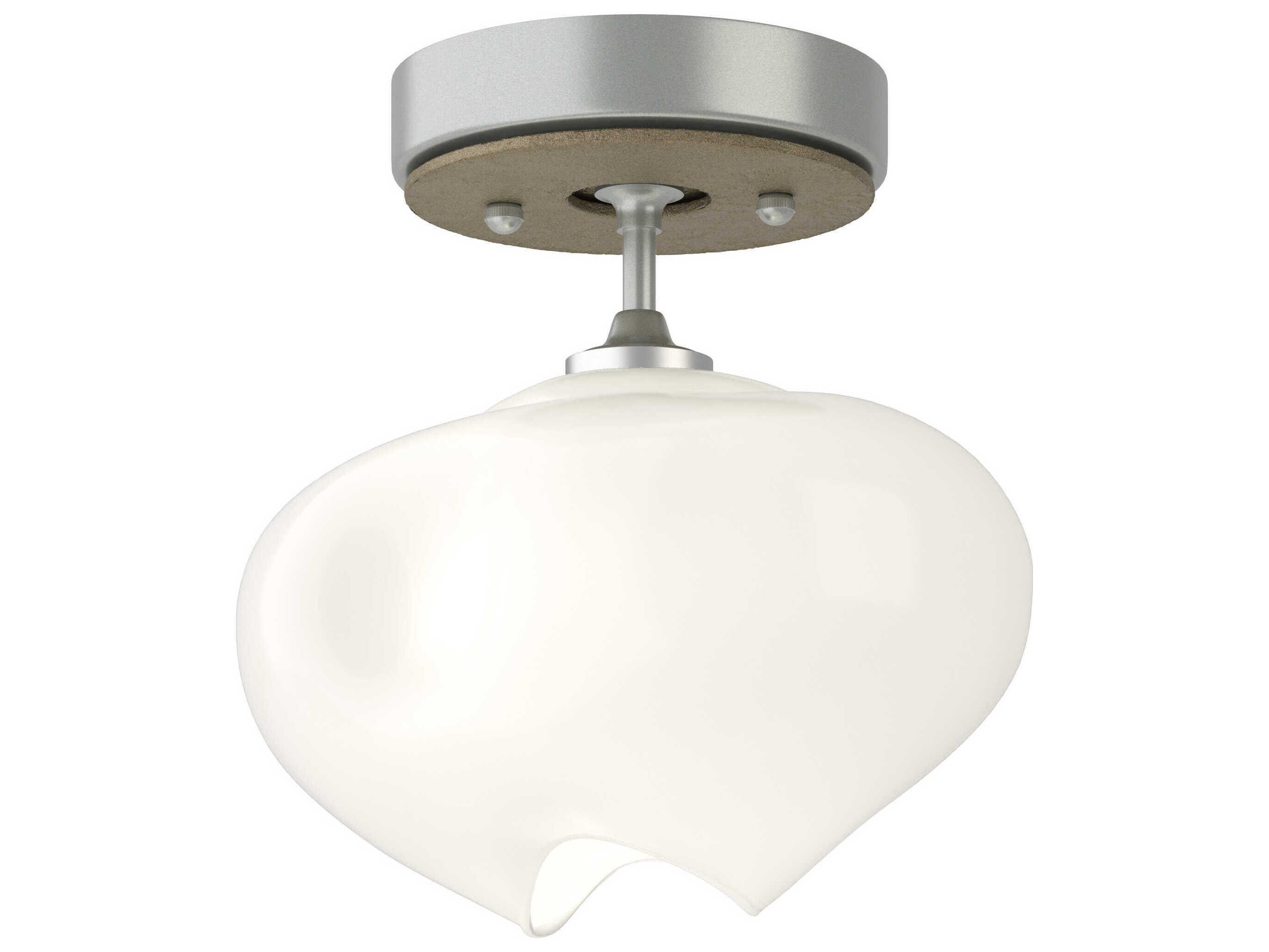Hubbardton Forge Ume 1-Light Glass Semi Flush Mount