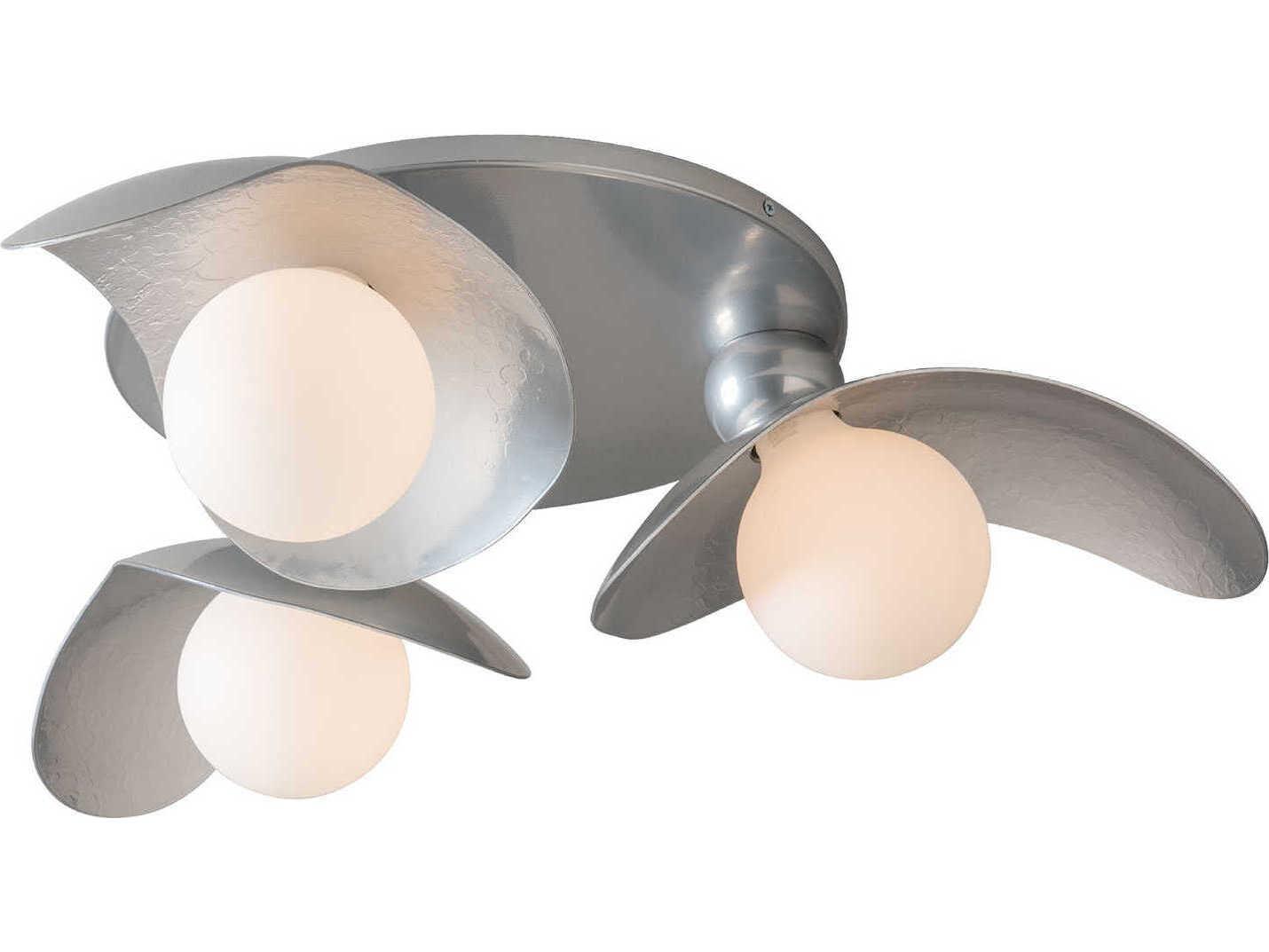 Hubbardton Forge Yoki 3-Light Semi Flush Mount