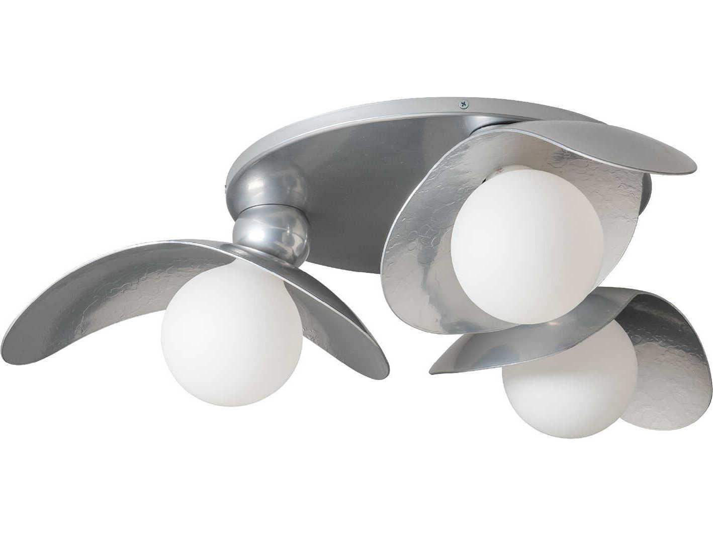Hubbardton Forge Yoki 3-Light Semi Flush Mount