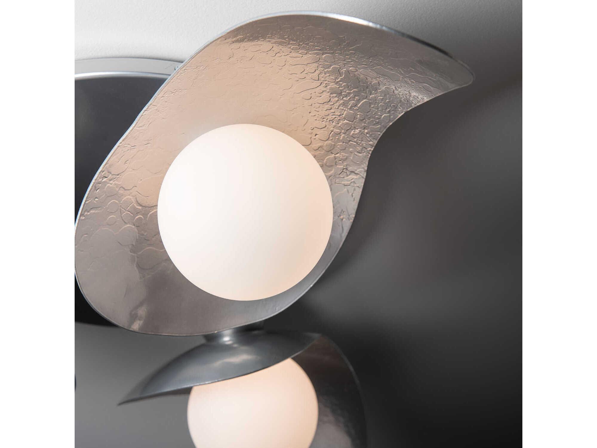 Hubbardton Forge Yoki 3-Light Semi Flush Mount
