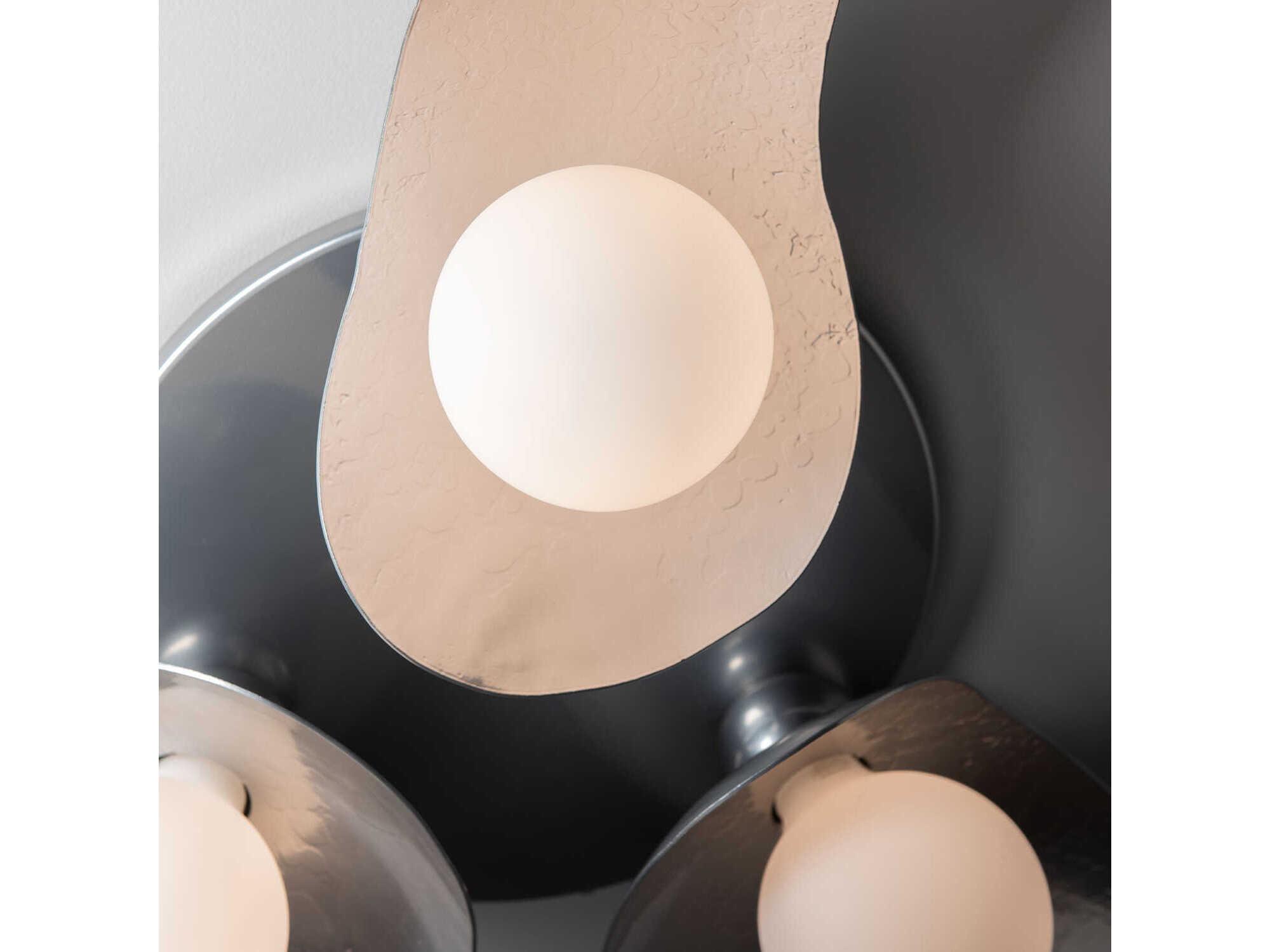Hubbardton Forge Yoki 3-Light Semi Flush Mount