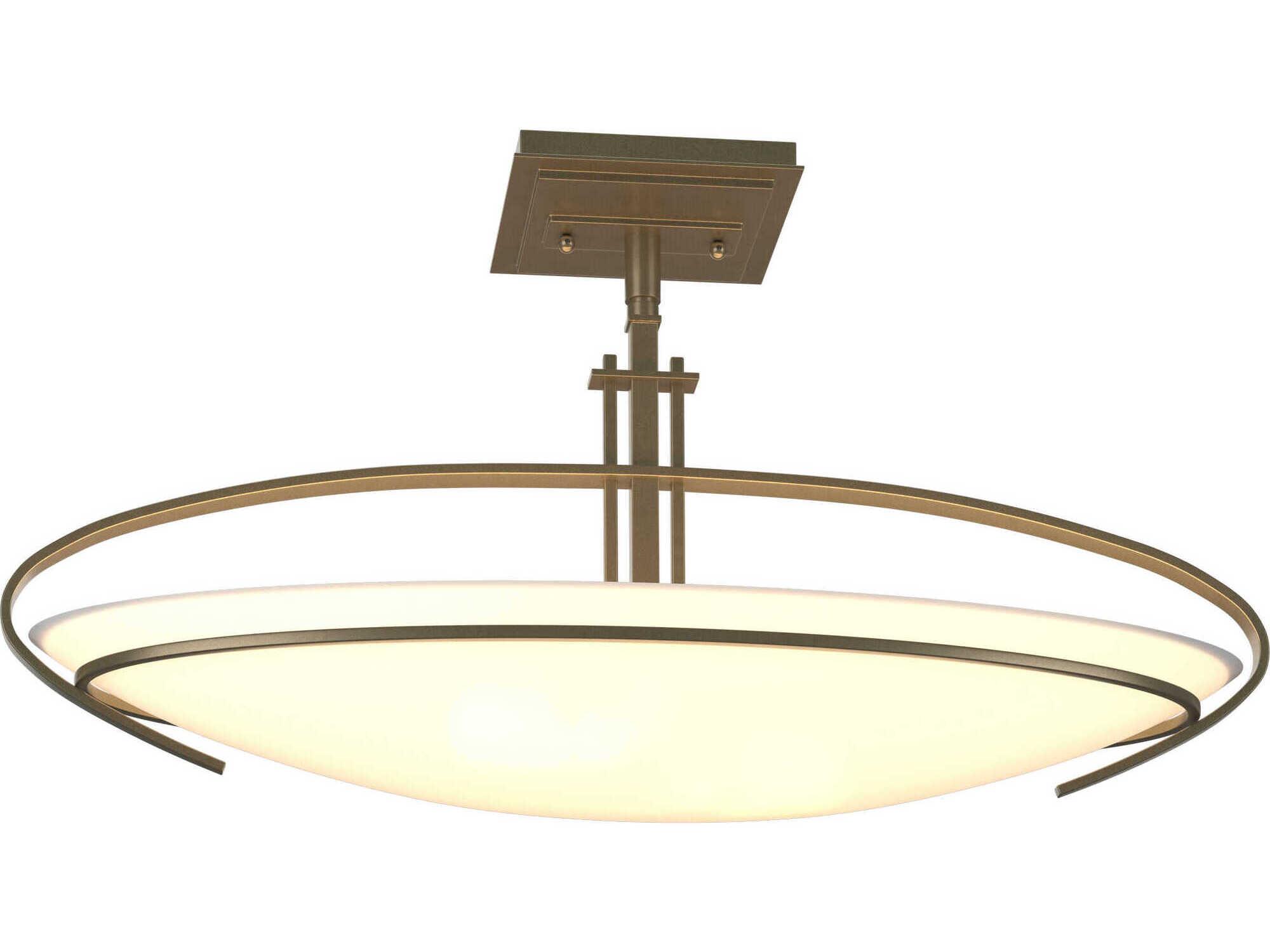 Hubbardton Forge Mackintosh 2-Light Glass Bowl Semi Flush Mount