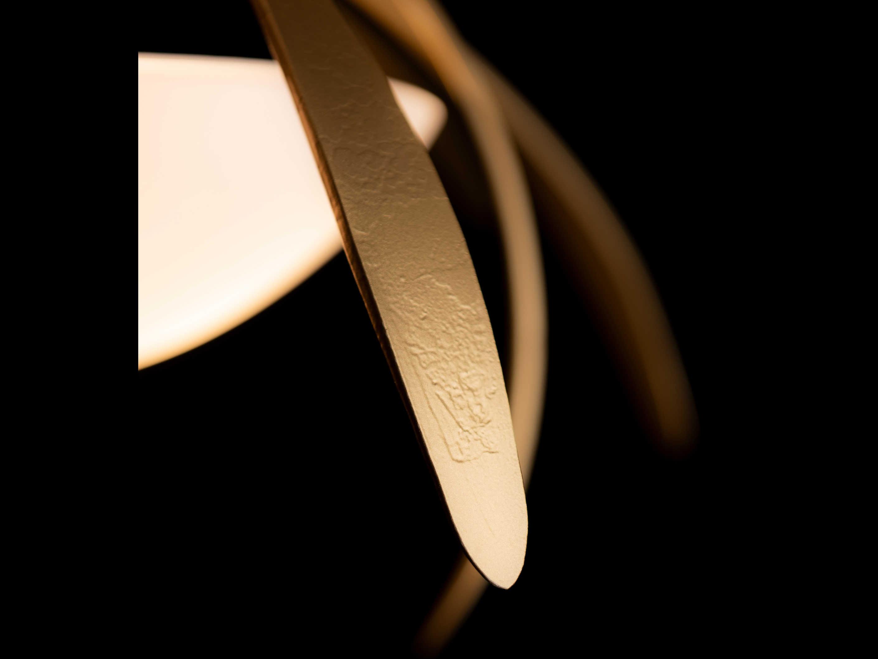 Hubbardton Forge Dahlia 2-Light Glass Bowl Semi Flush Mount