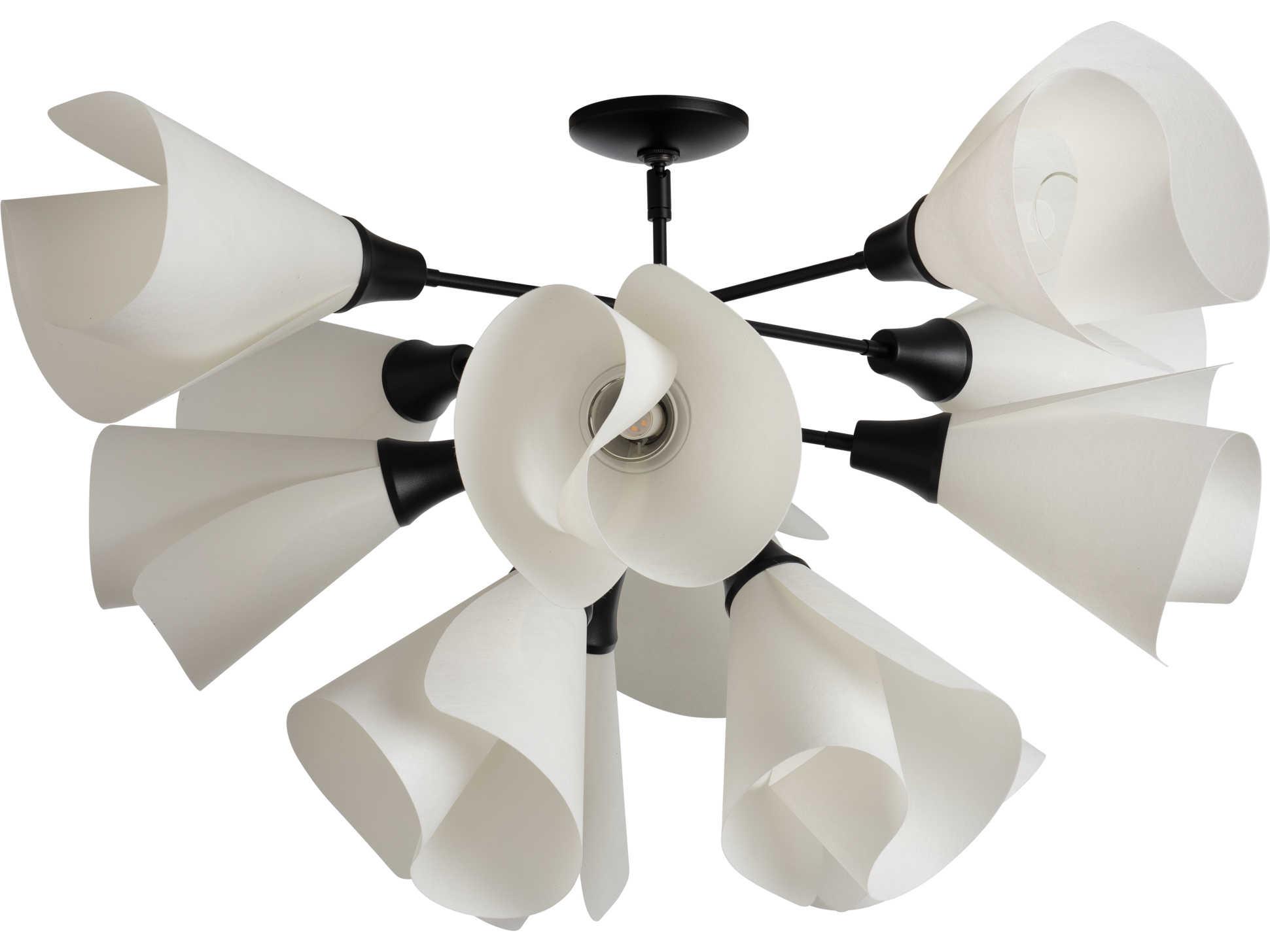 Hubbardton Forge Mobius 12-Light LED Semi Flush Mount