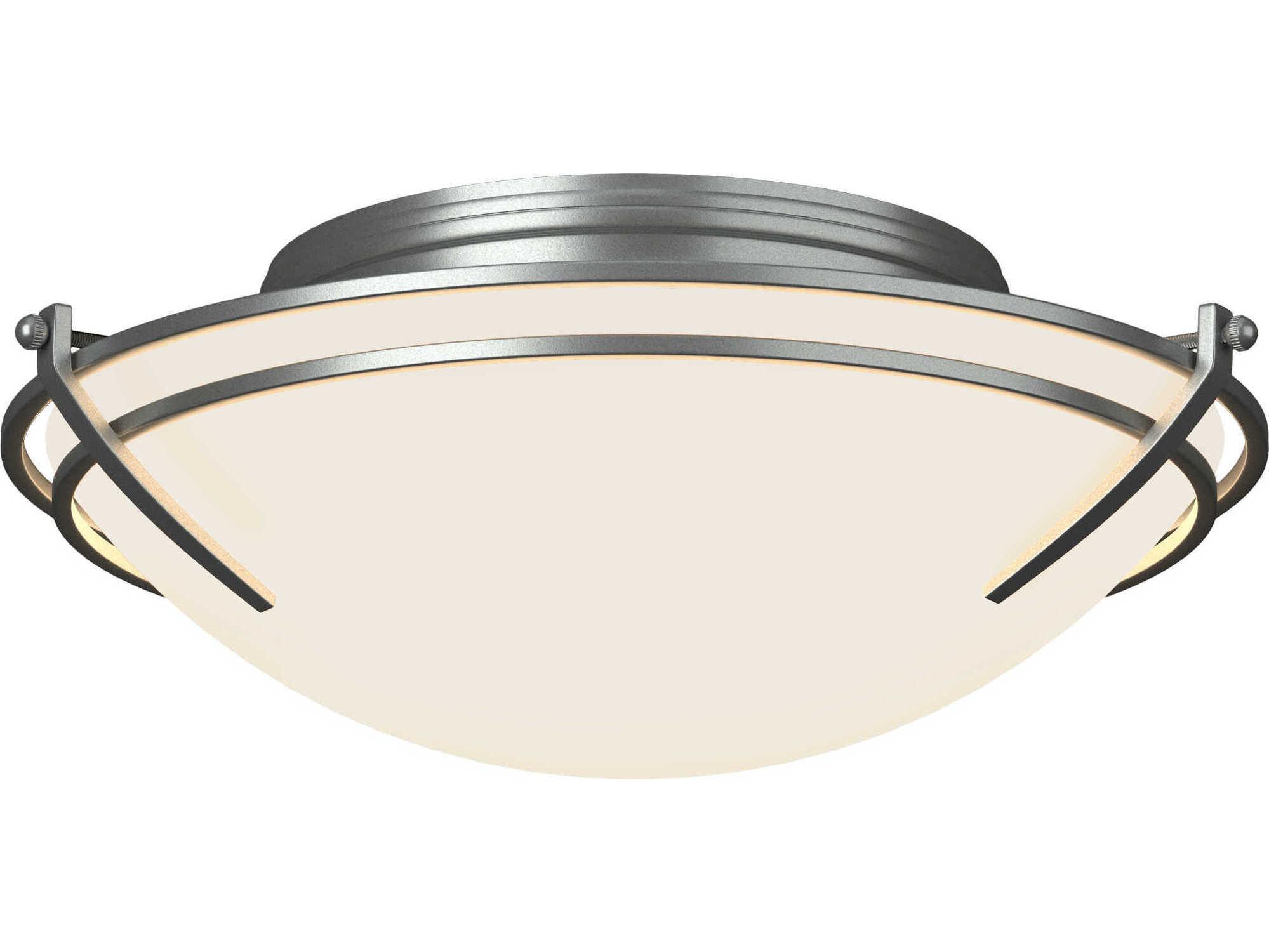 Hubbardton Forge Presidio Tryne 2-Light Glass Bowl Flush Mount