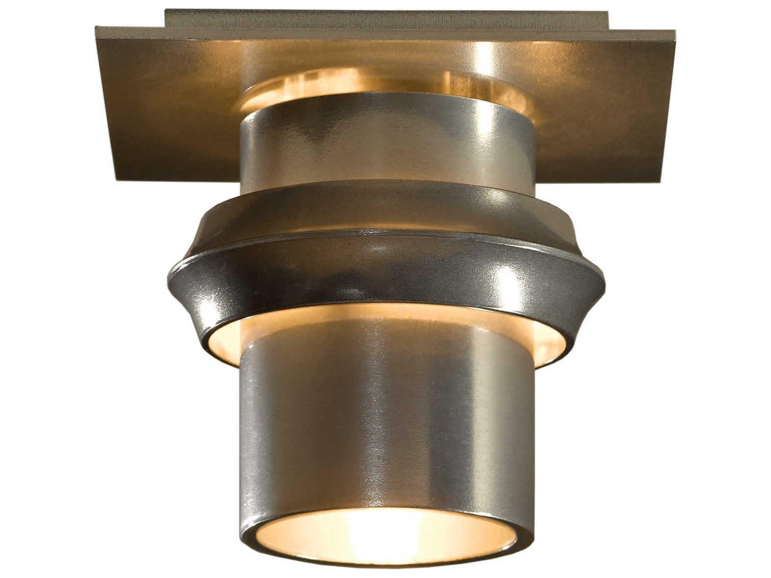 Hubbardton Forge Twilight 1-Light Cylinder Geometric Flush Mount