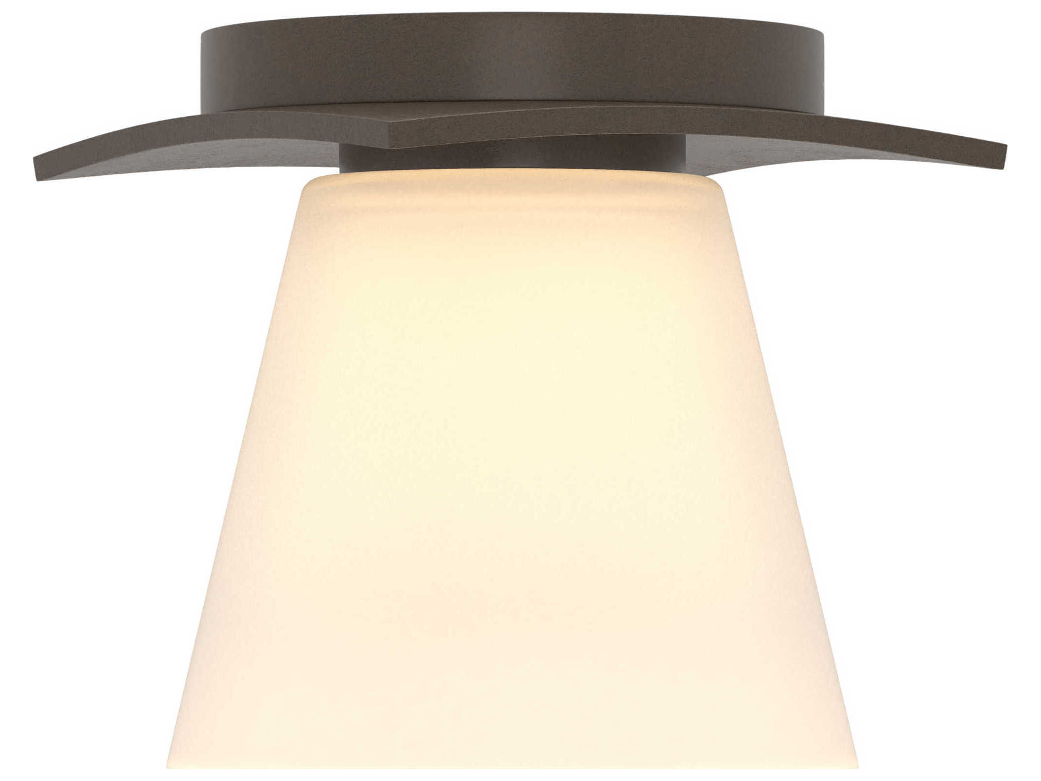 Hubbardton Forge Wren 1-Light Glass Flush Mount
