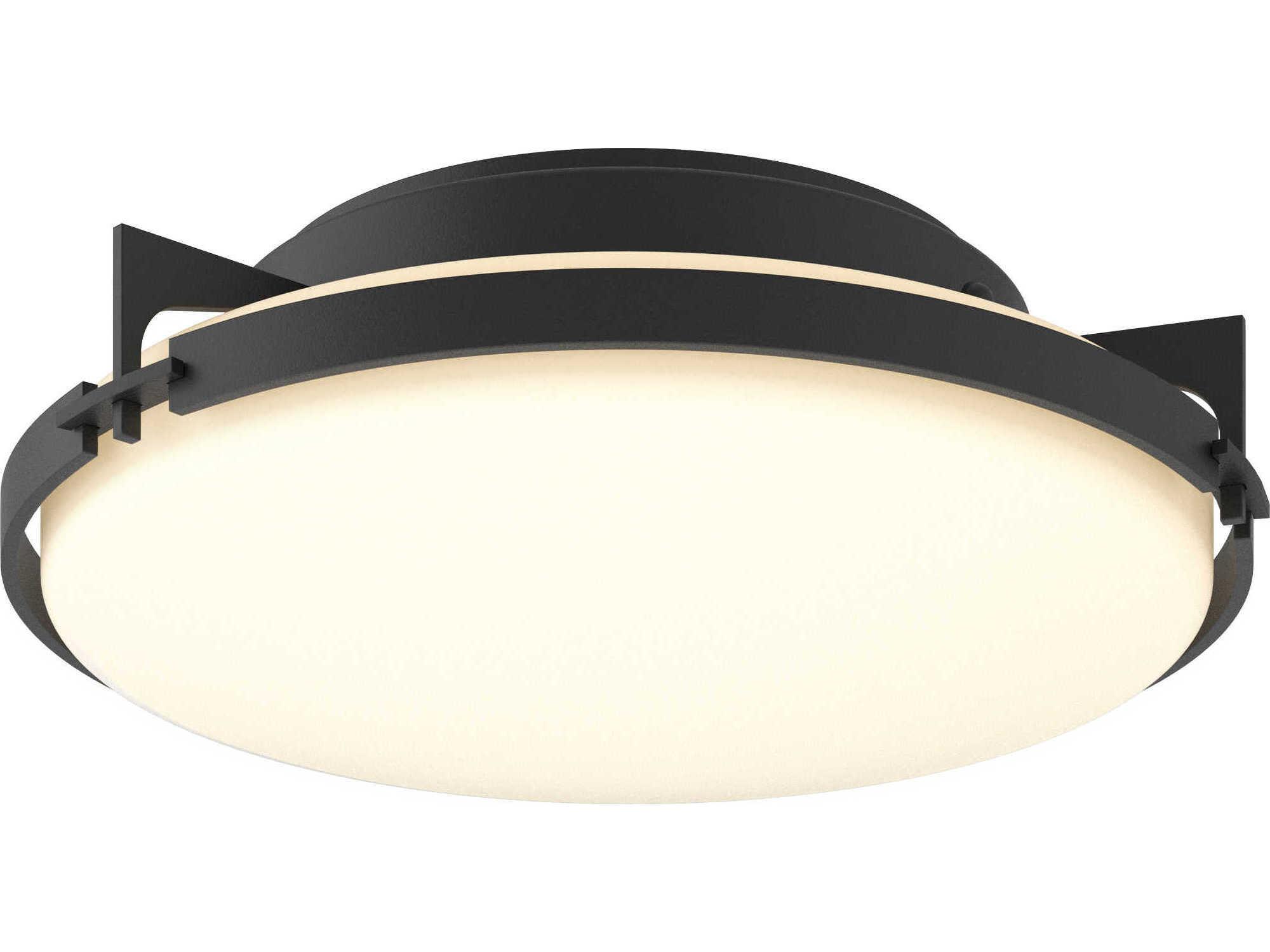 Hubbardton Forge Metra 2-Light Glass Bowl Flush Mount