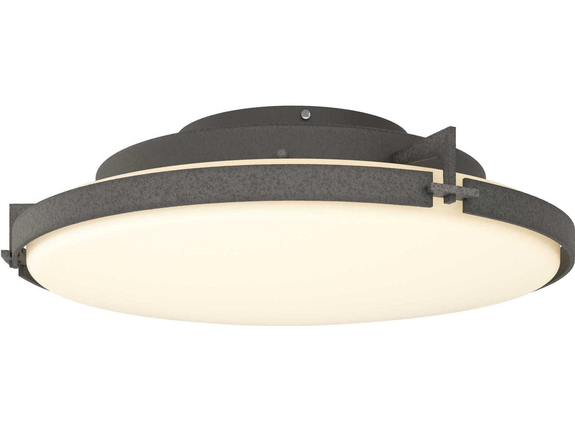 Hubbardton Forge Metra Glass LED Bowl Flush Mount