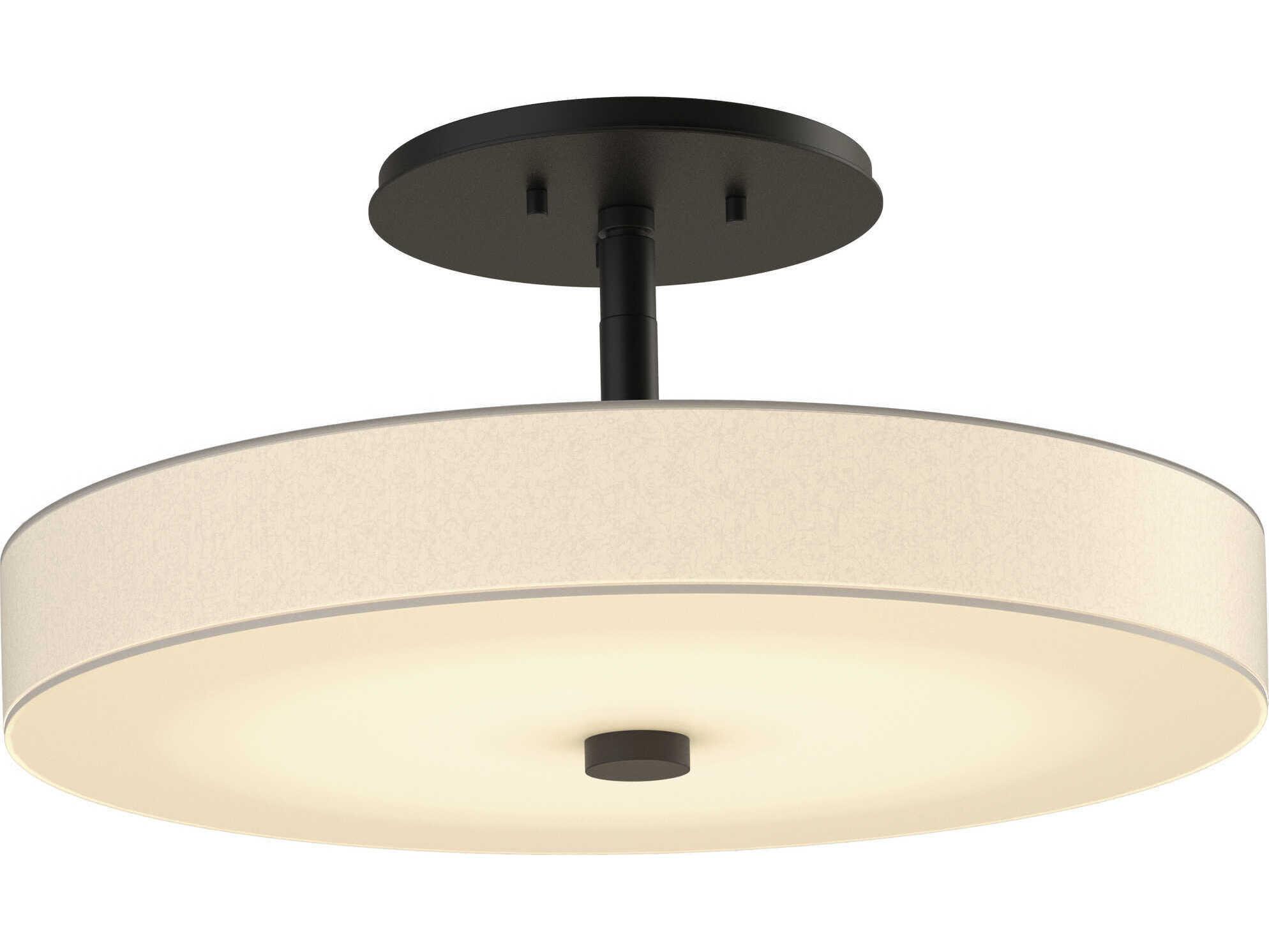 Hubbardton Forge Disq LED Round Semi Flush Mount