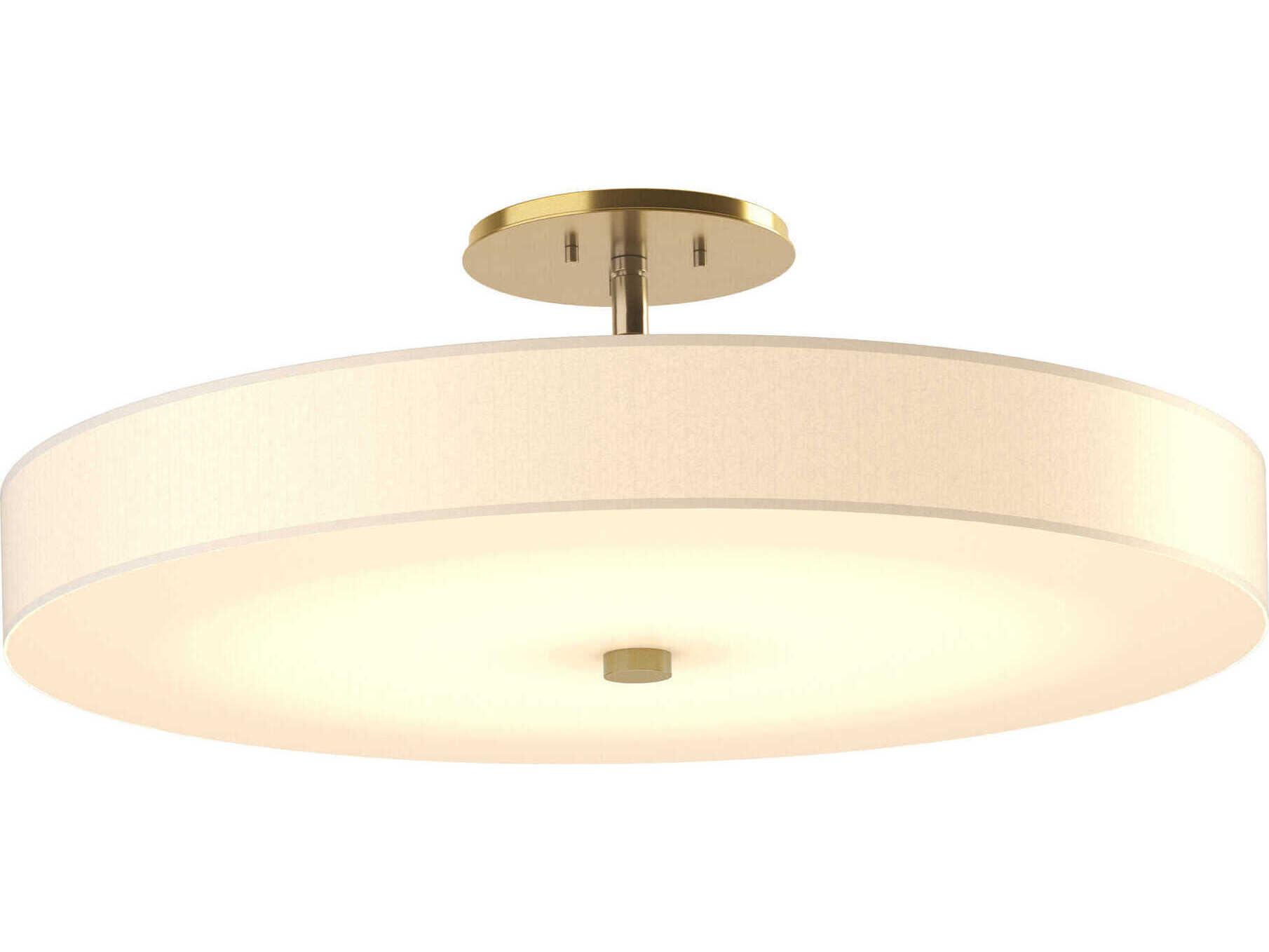 Hubbardton Forge Disq LED Round Semi Flush Mount