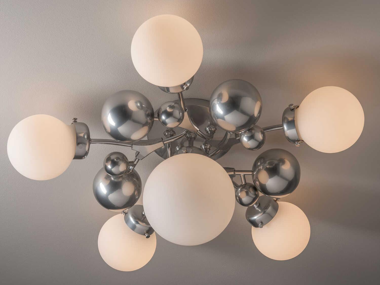 Hubbardton Forge Sprig 6-Light Semi Flush Mount