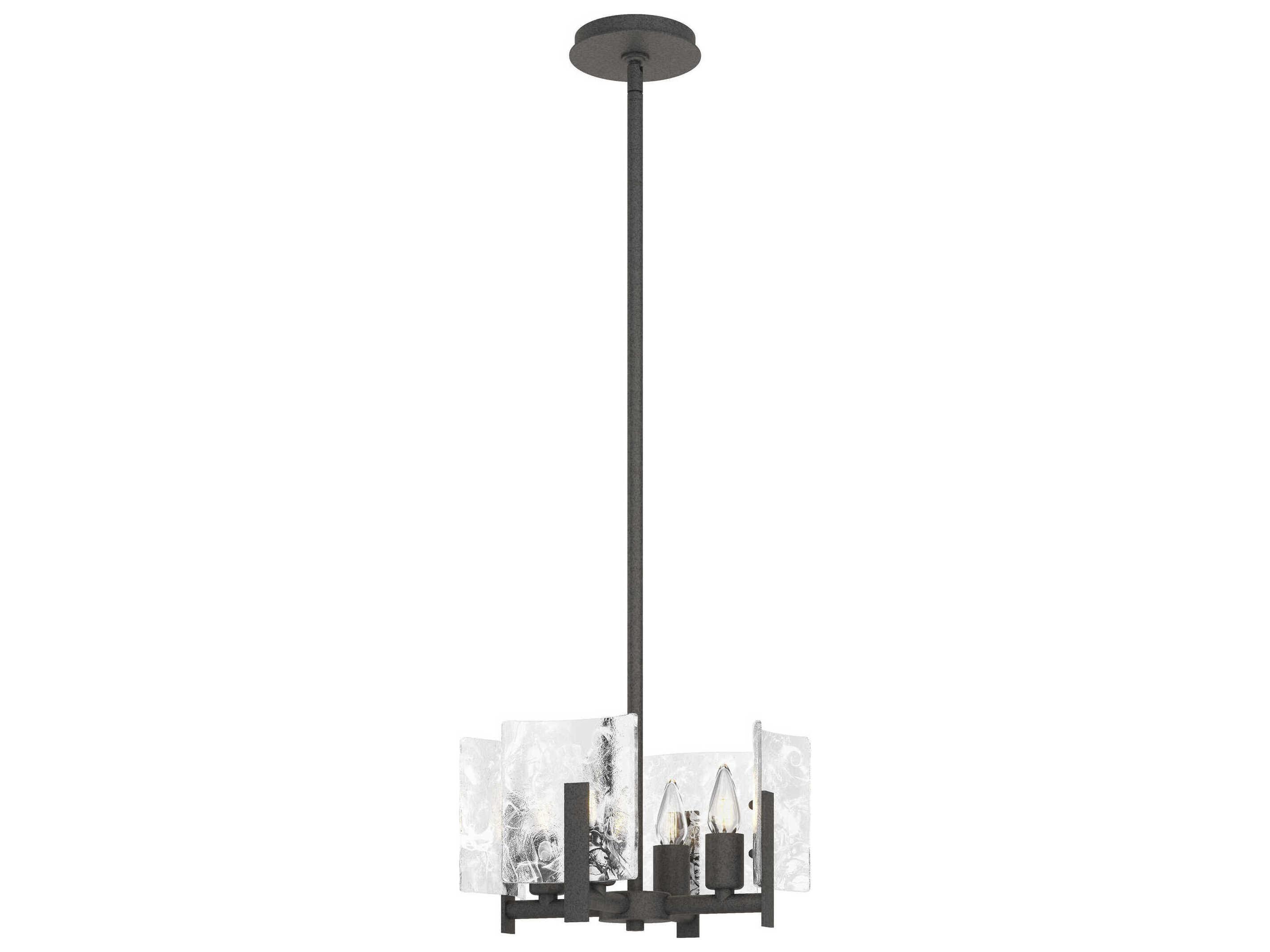 Hubbardton Forge Arc 4-Light Glass Pendant