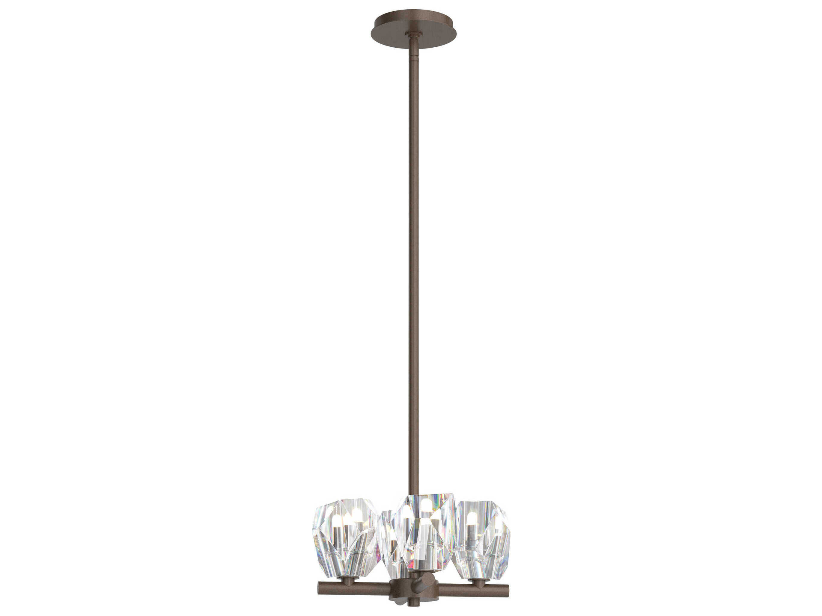 Hubbardton Forge Gatsby 4-Light Crystal Mini Pendant