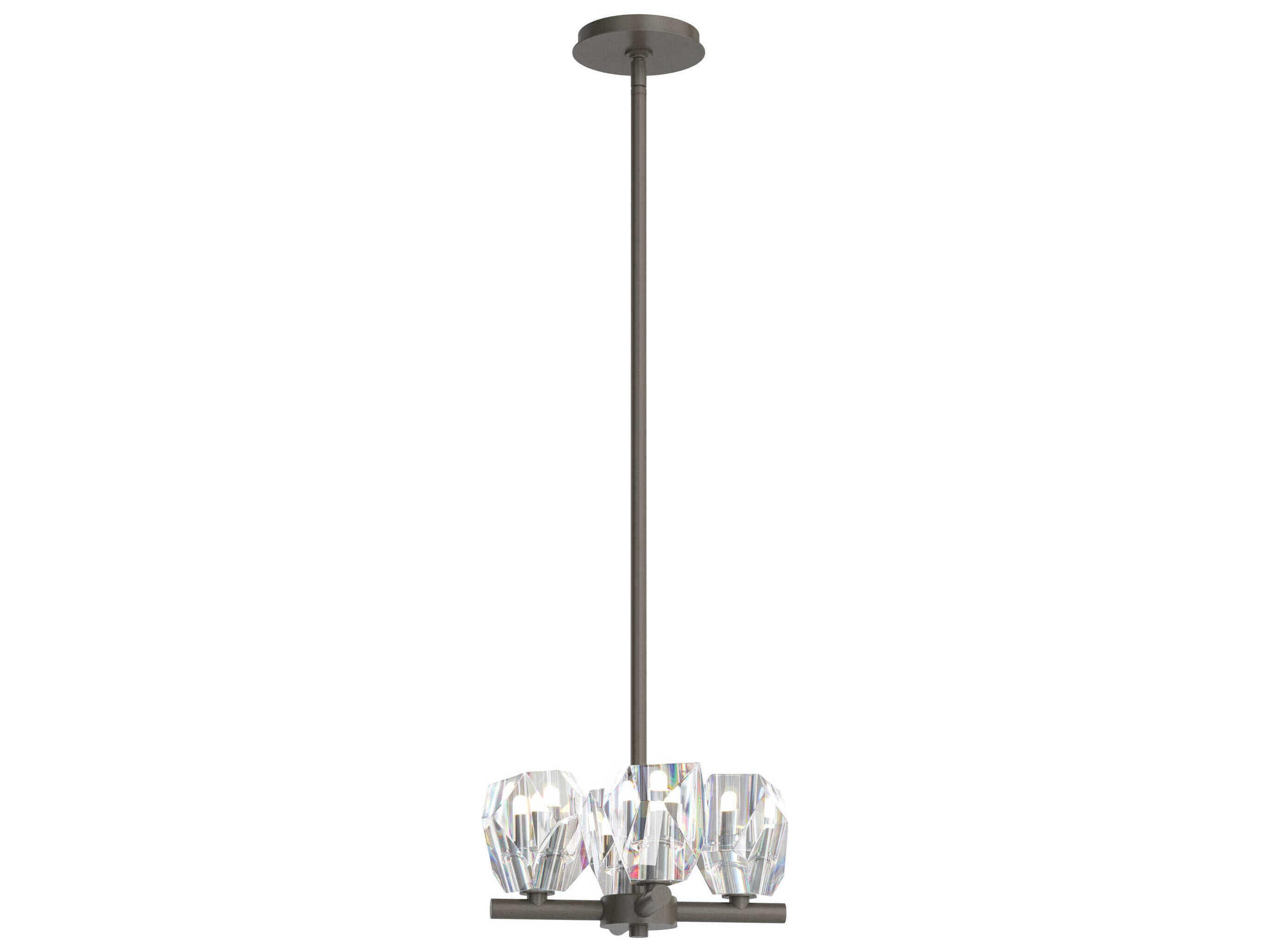 Hubbardton Forge Gatsby 4-Light Crystal Mini Pendant