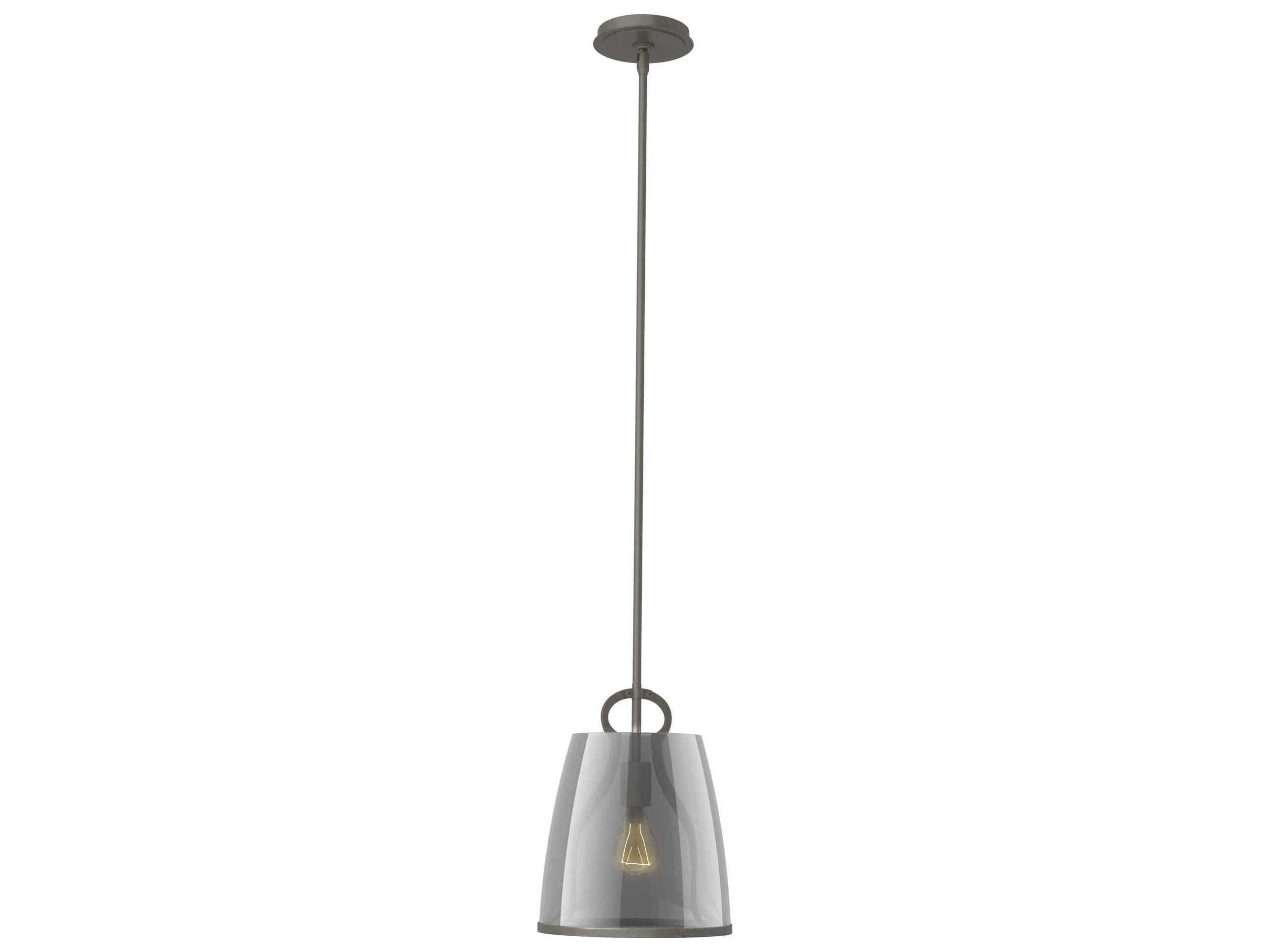 Hubbardton Forge Caliper 1-Light Glass Mini Pendant