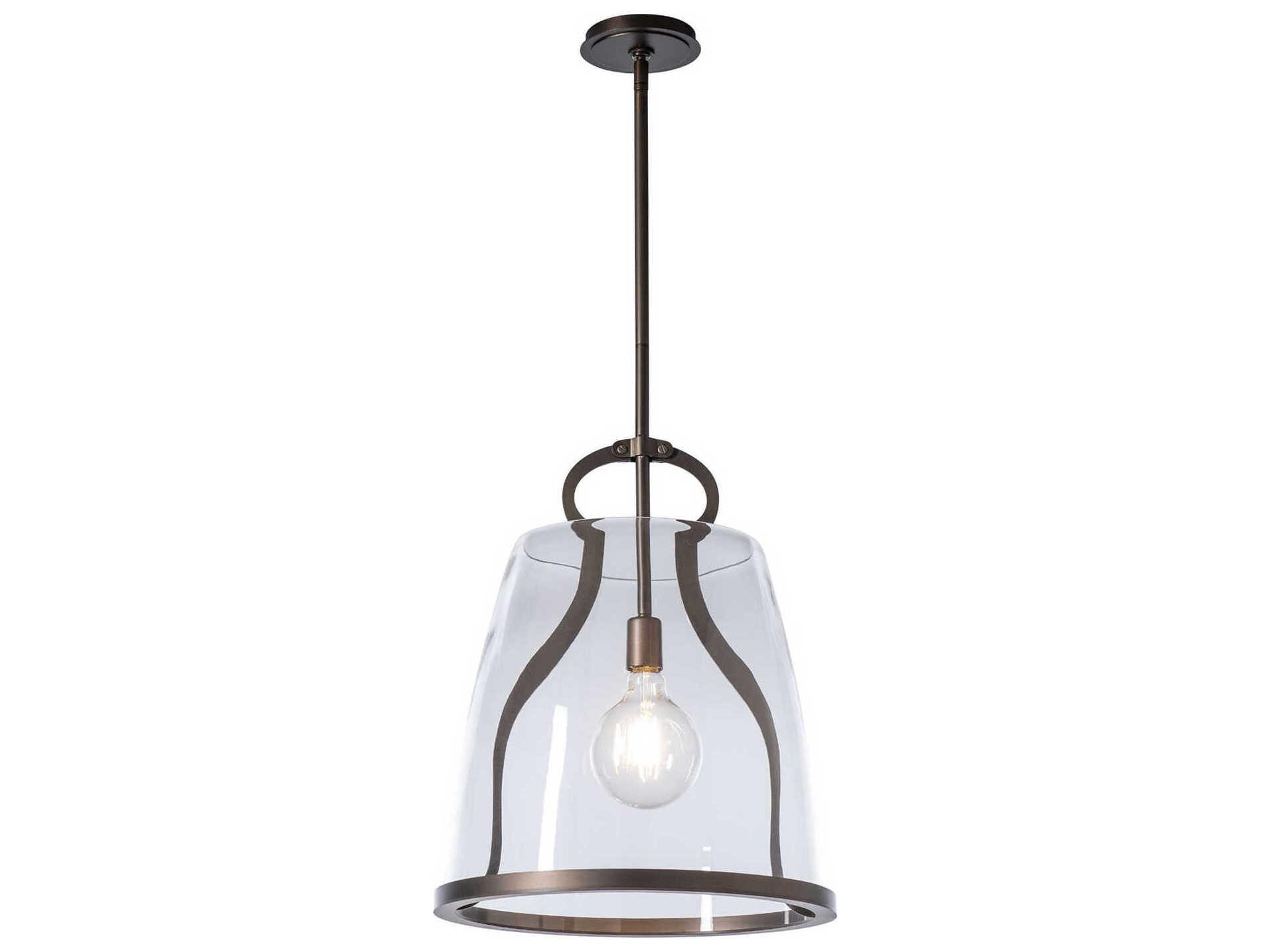 Hubbardton Forge Caliper 1-Light Bell Pendant