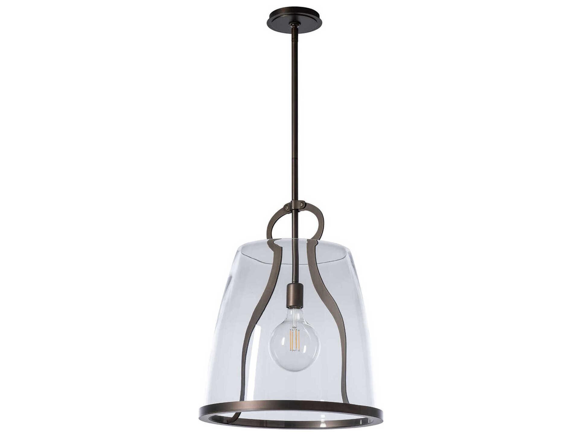 Hubbardton Forge Caliper 1-Light Bell Pendant