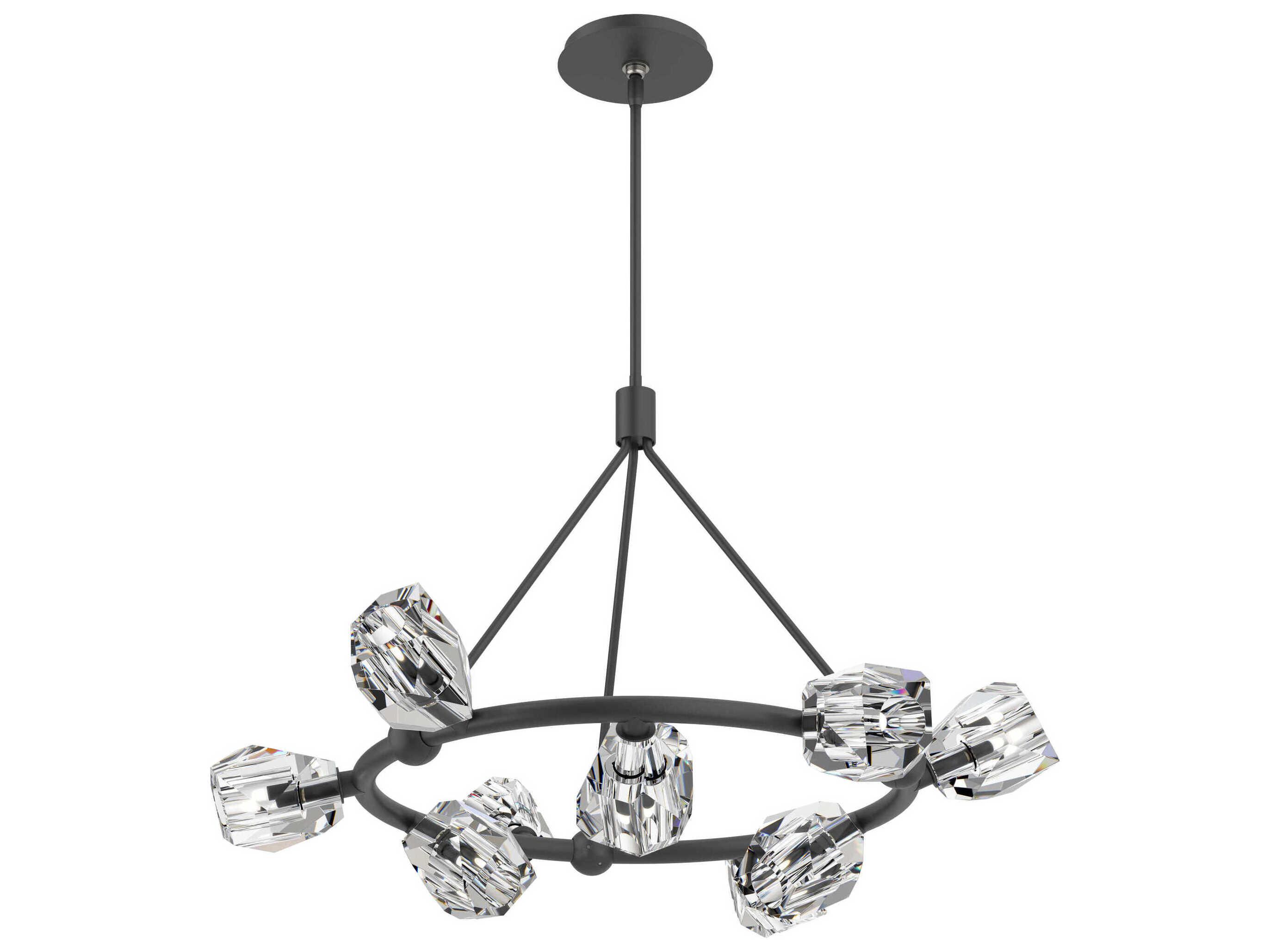 Hubbardton Forge Gatsby 9-Light Crystal LED Pendant