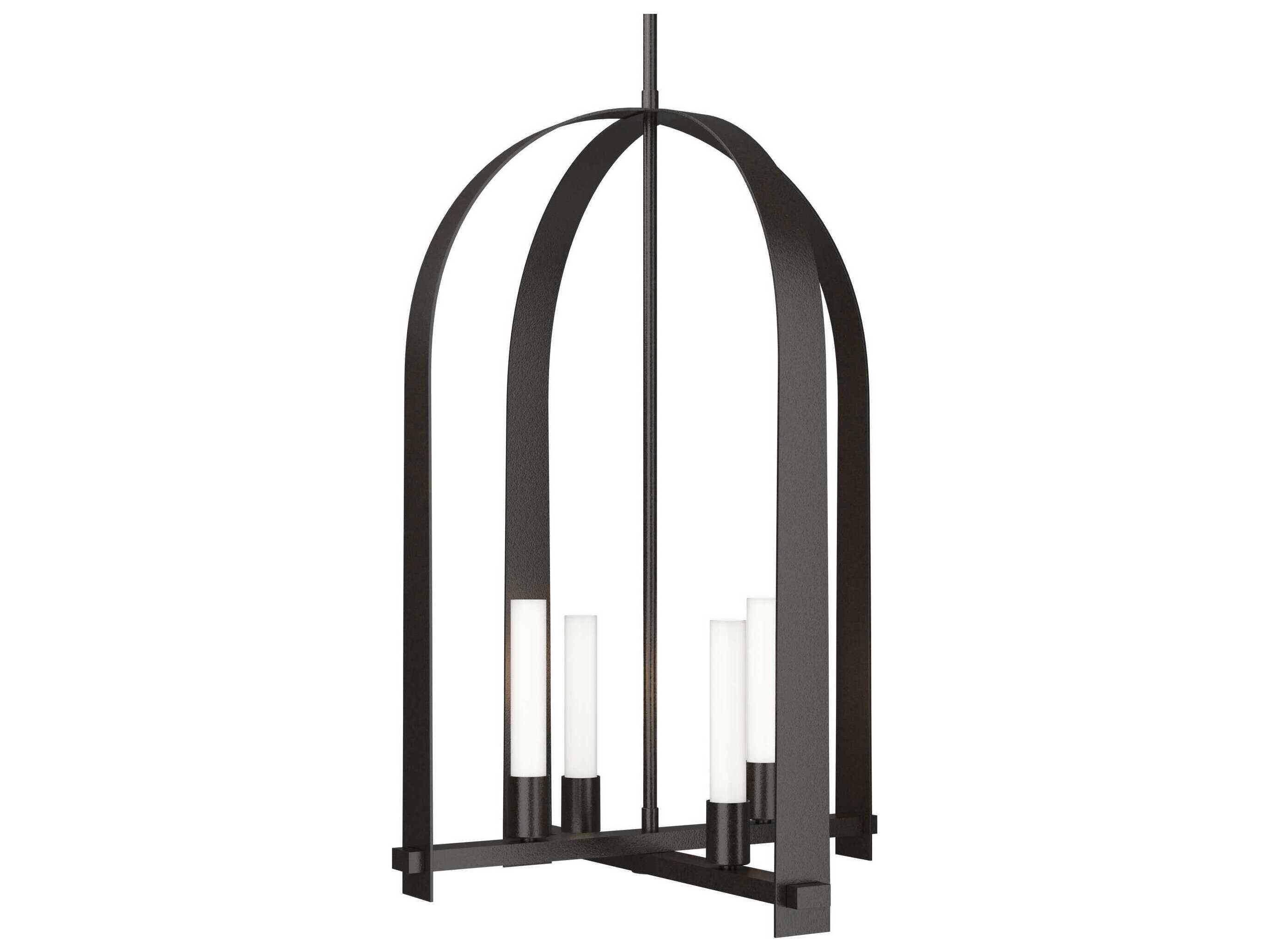 Hubbardton Forge Triomphe 4-Light Glass LED Lantern Pendant