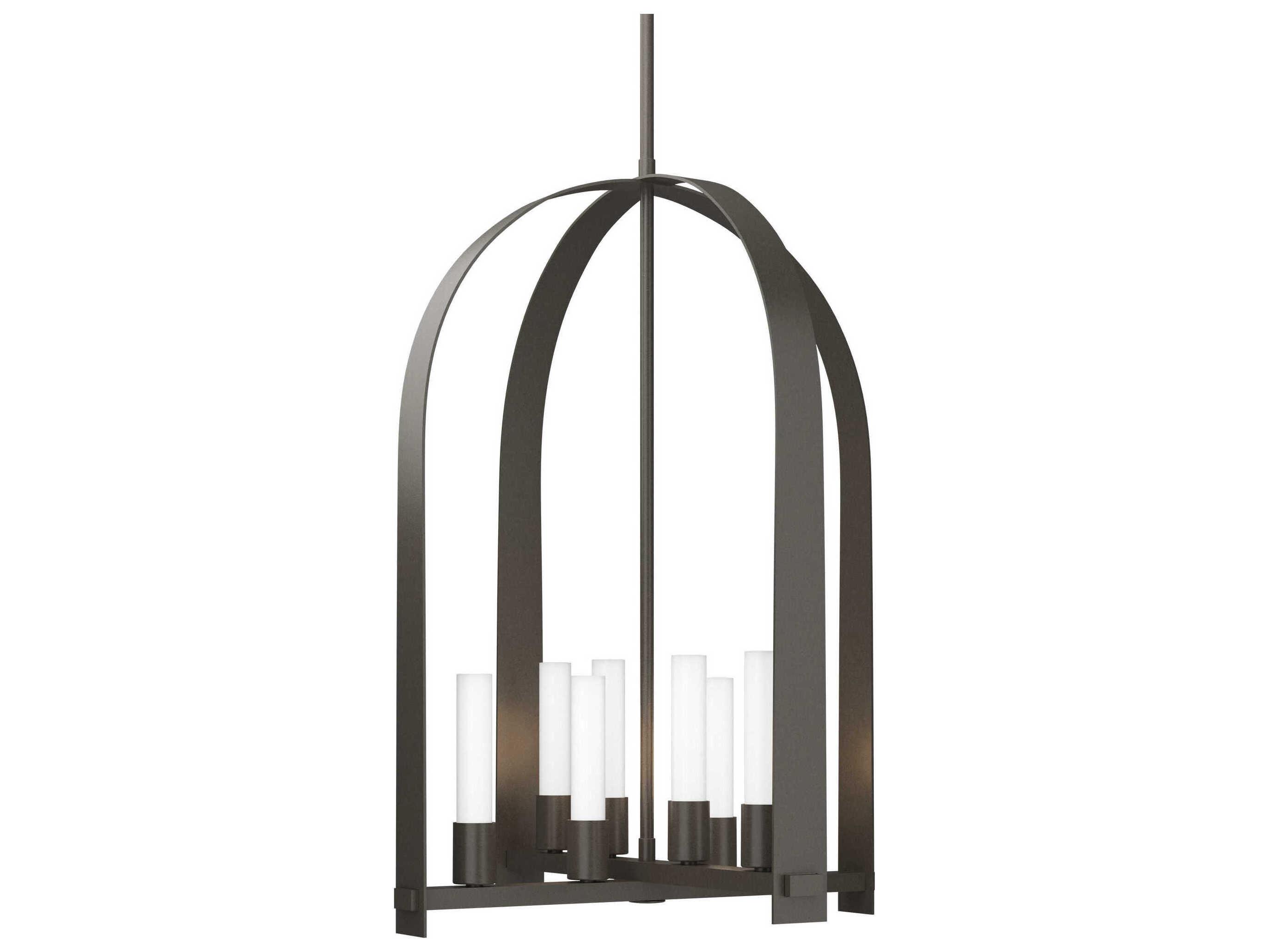 Hubbardton Forge Triomphe 8-Light Glass LED Lantern Pendant