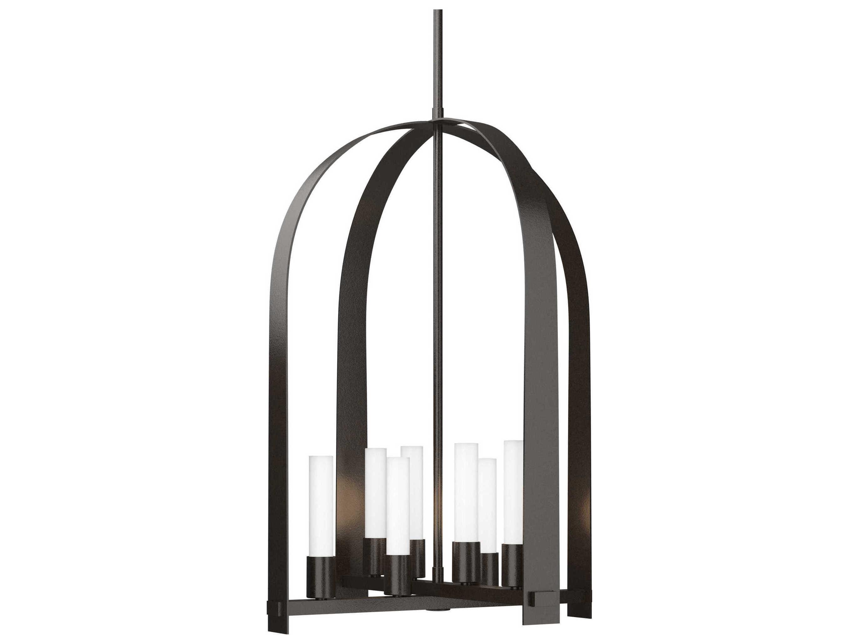 Hubbardton Forge Triomphe 8-Light Glass LED Lantern Pendant
