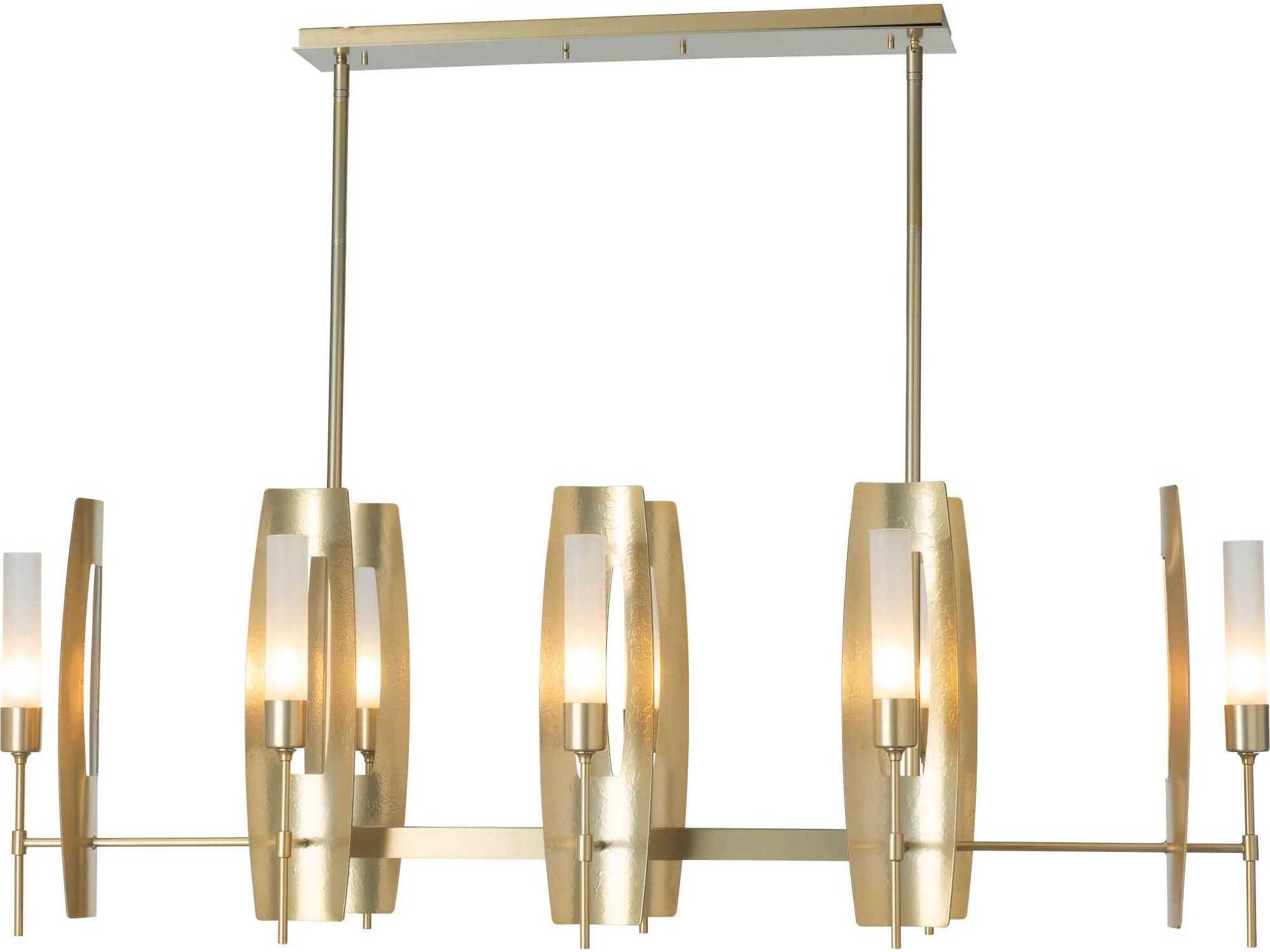 Hubbardton Forge Passage 8-Light Linear Island Pendant