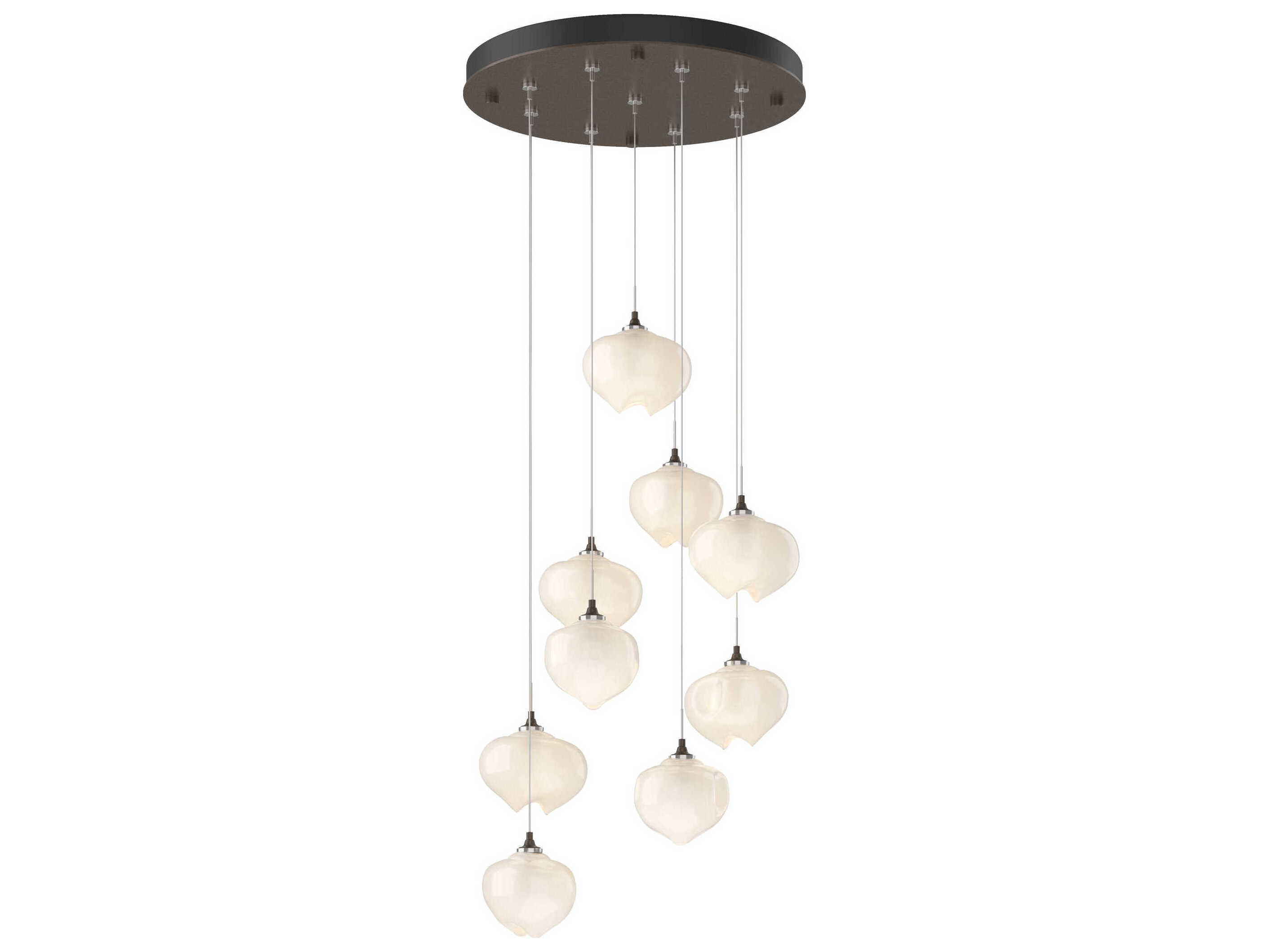 Hubbardton Forge Ume 9-Light Glass Pendant