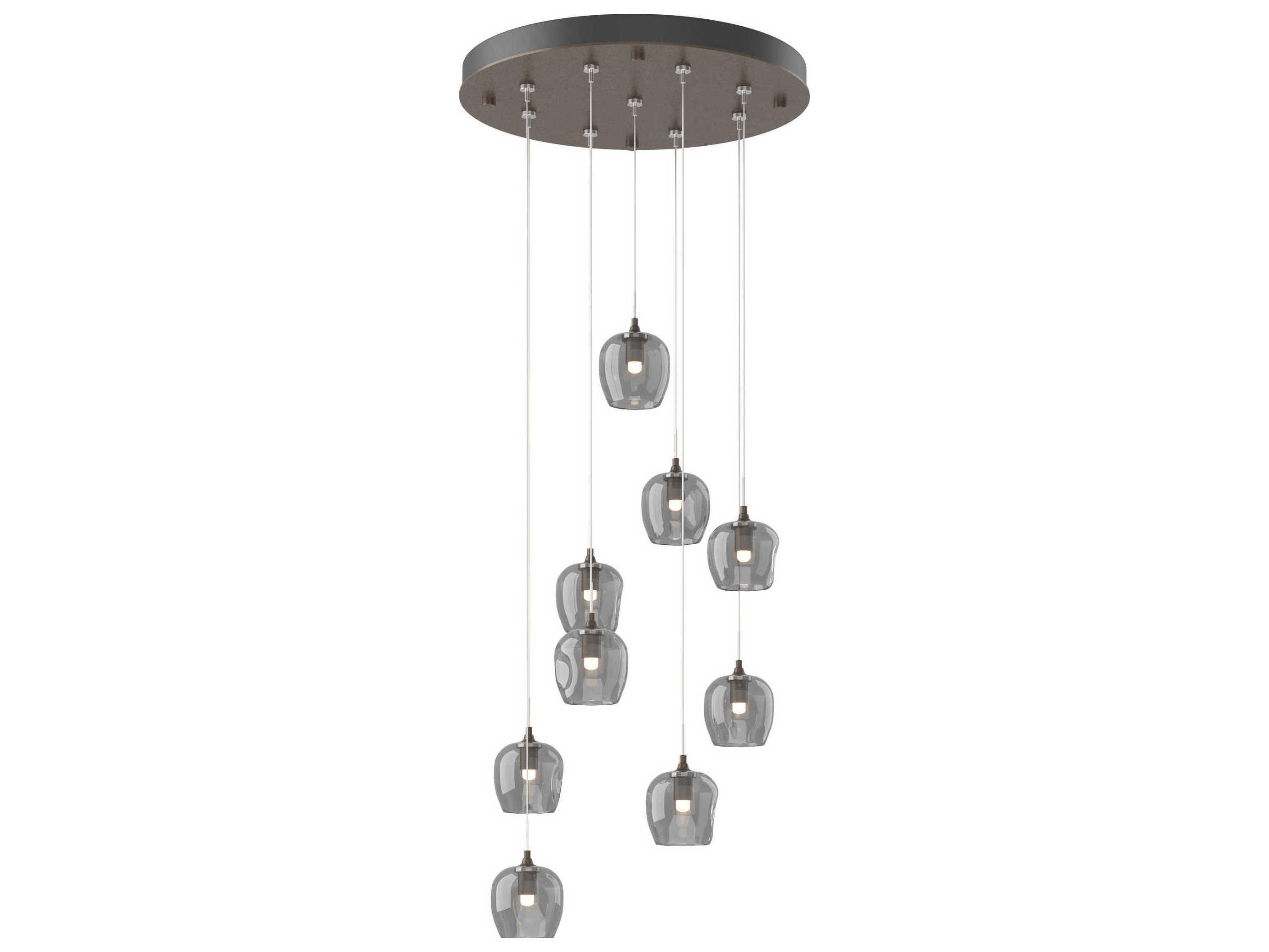 Hubbardton Forge Ume 9-Light Glass Pendant