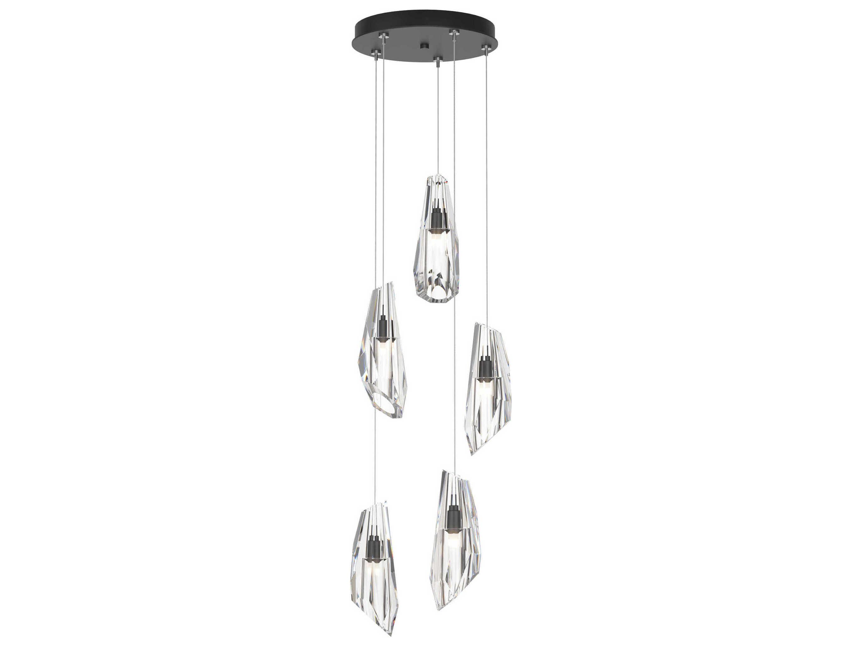 Hubbardton Forge Luma 5-Light Crystal LED Pendant