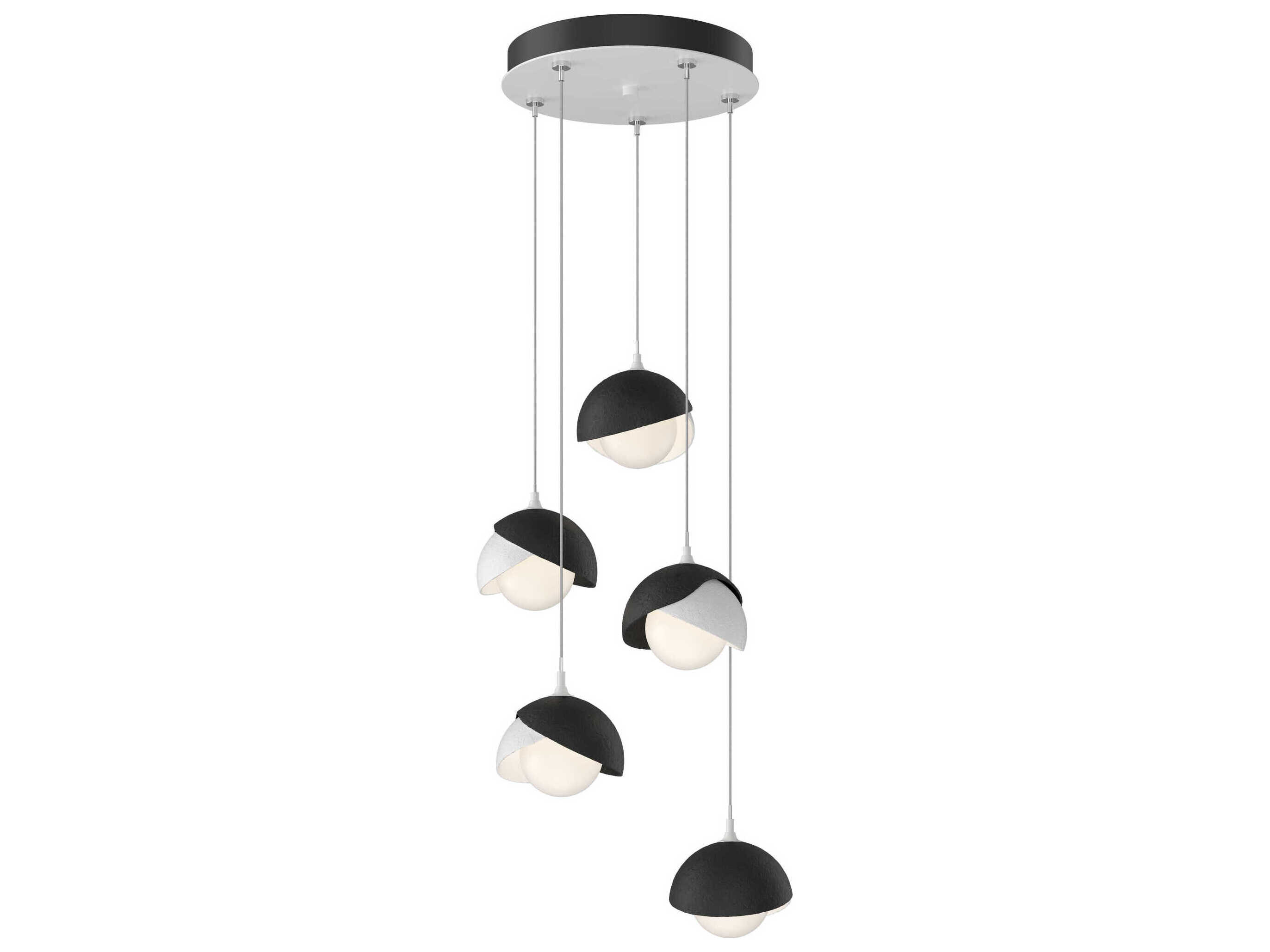 Hubbardton Forge Brooklyn 5-Light Glass LED Globe Pendant