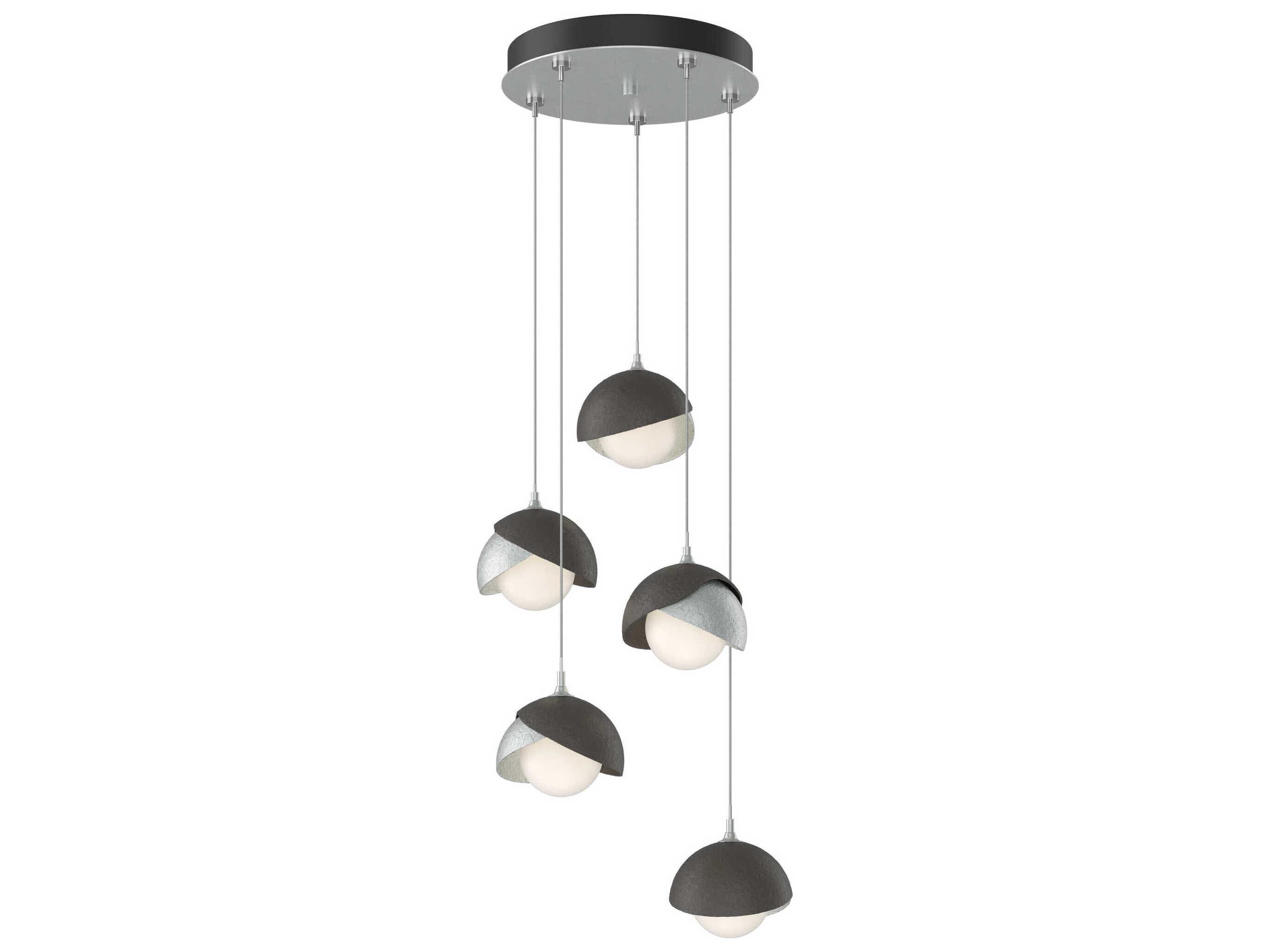 Hubbardton Forge Brooklyn 5-Light Glass LED Globe Pendant