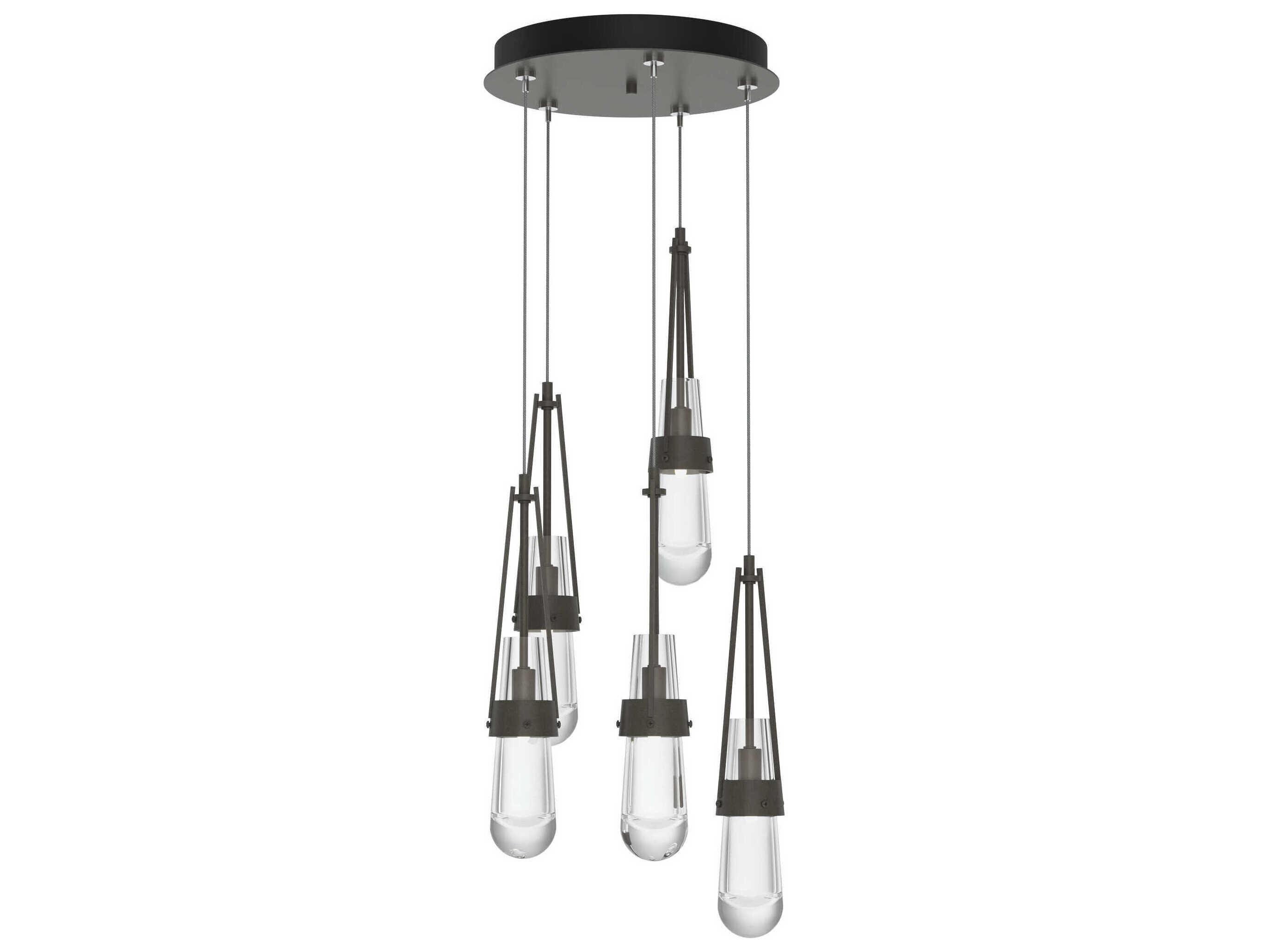 Hubbardton Forge Link 5-Light Glass LED Pendant