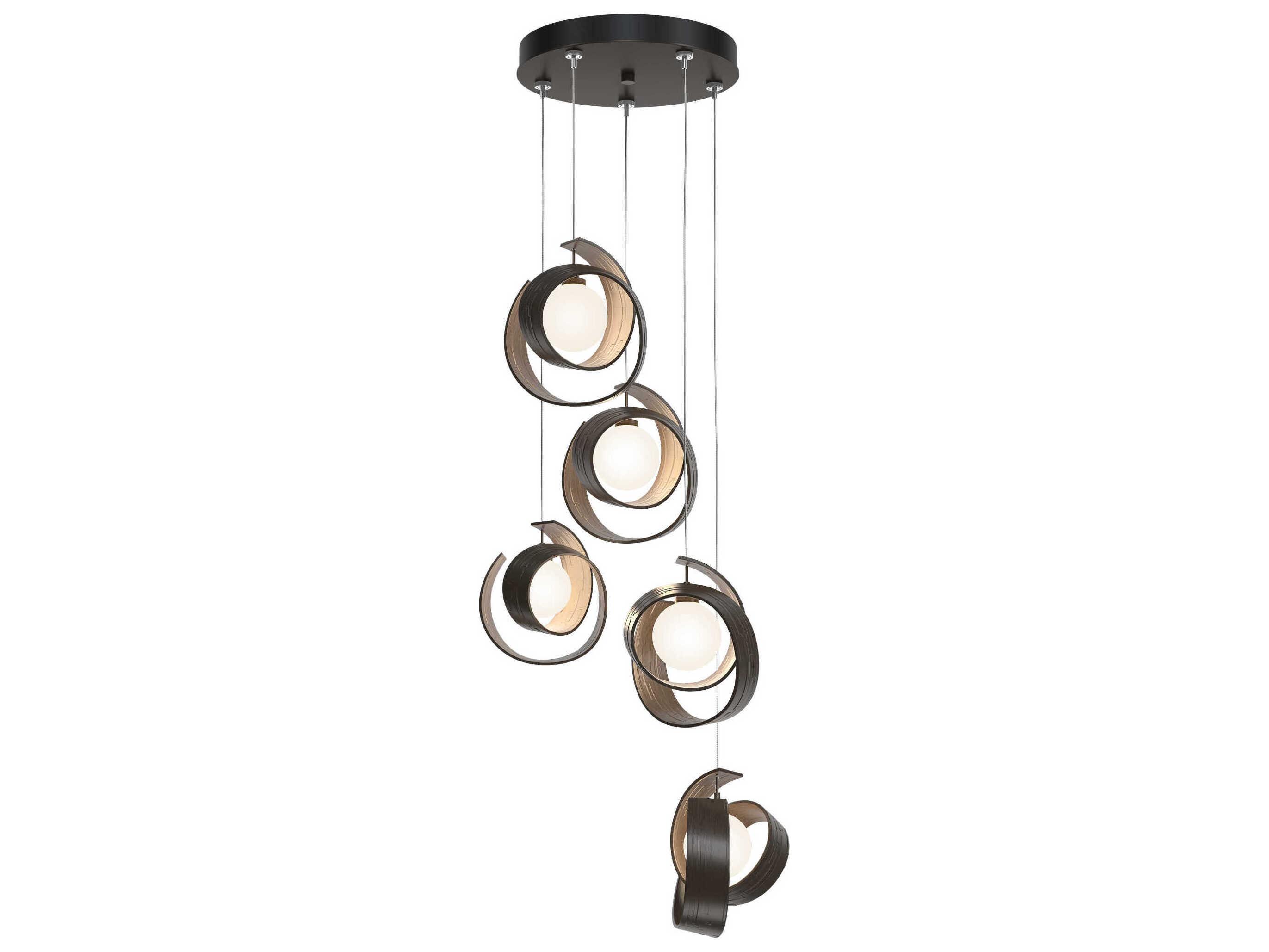 Hubbardton Forge Riza 5-Light Glass LED Pendant