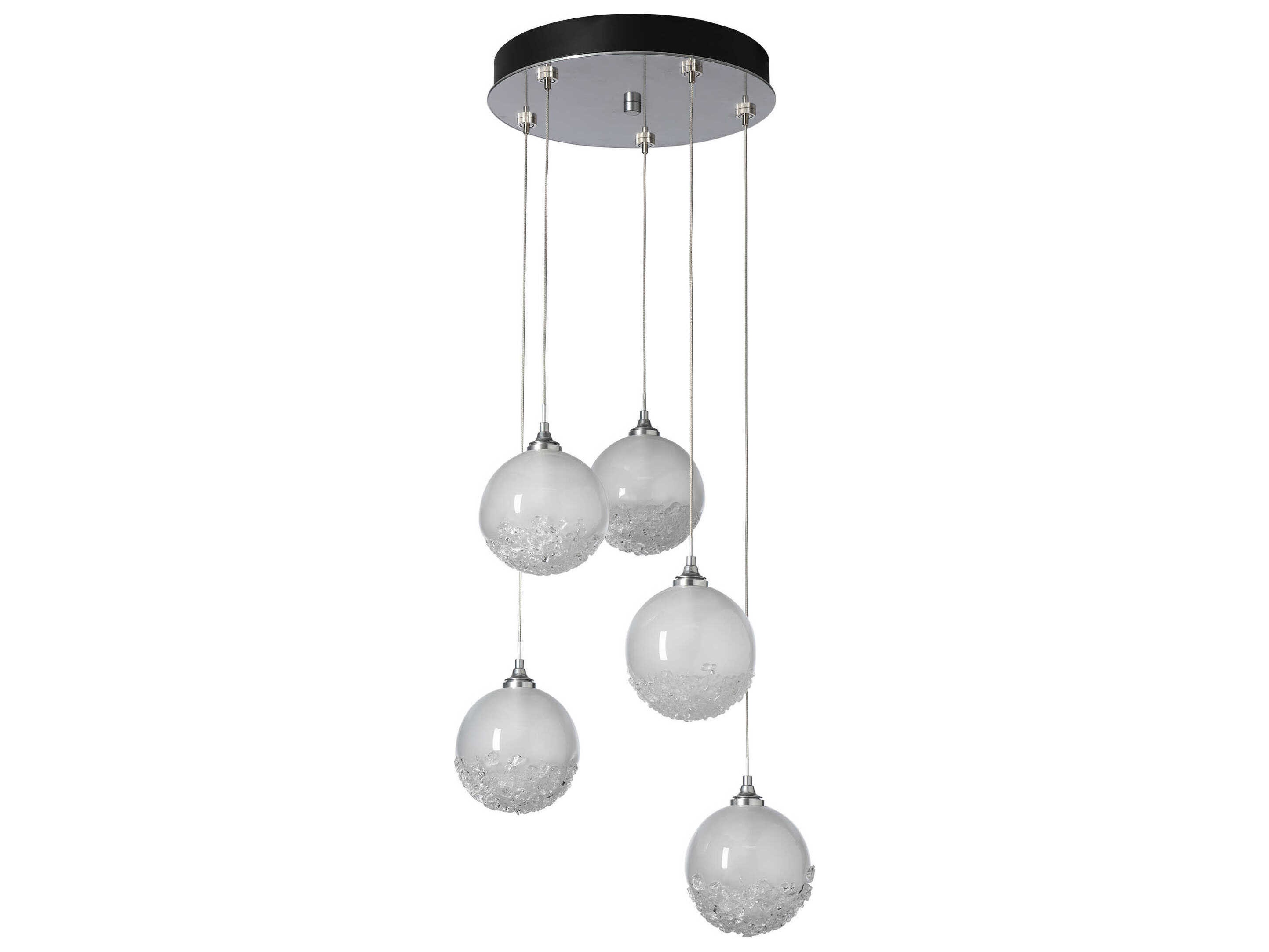 Hubbardton Forge Fritz 5-Light Glass LED Globe Pendant