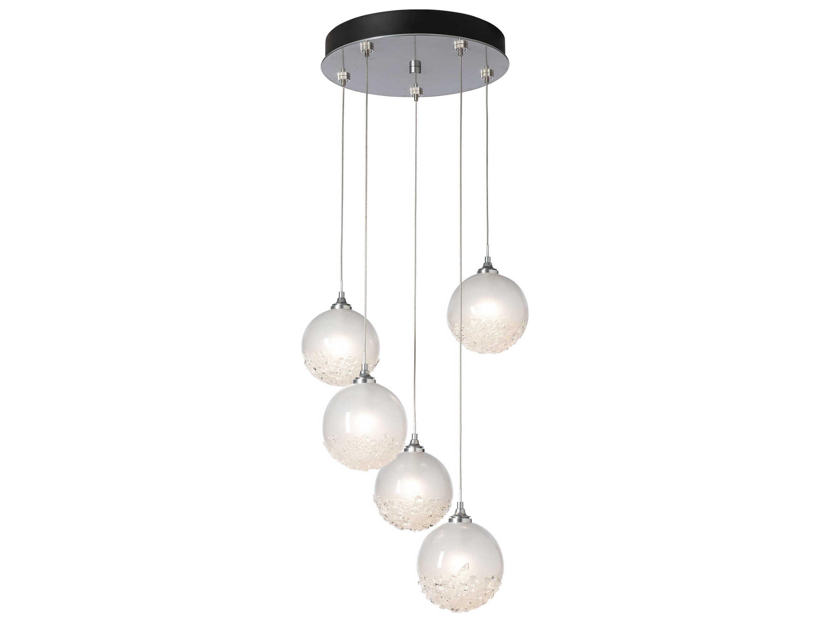 Hubbardton Forge Fritz 5-Light Glass LED Globe Pendant