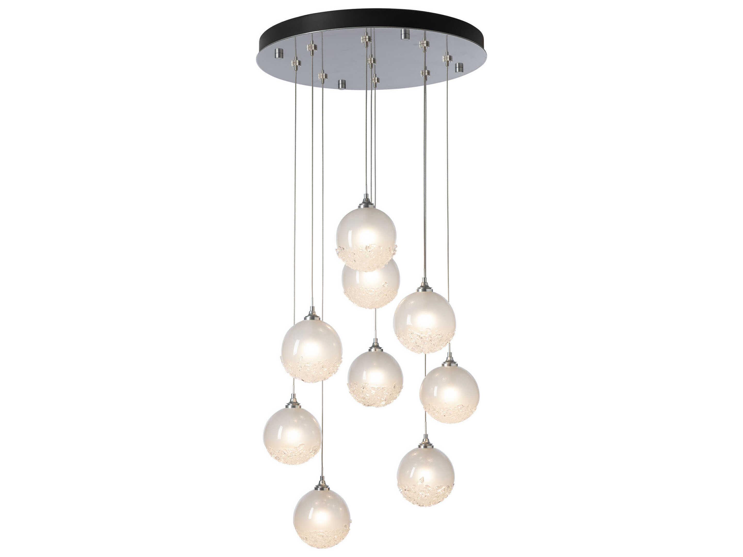 Hubbardton Forge Fritz 9-Light Glass LED Globe Pendant