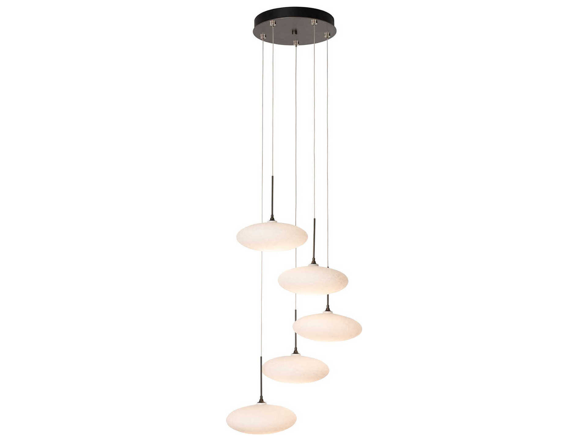 Hubbardton Forge Clouds 5-Light Pendant