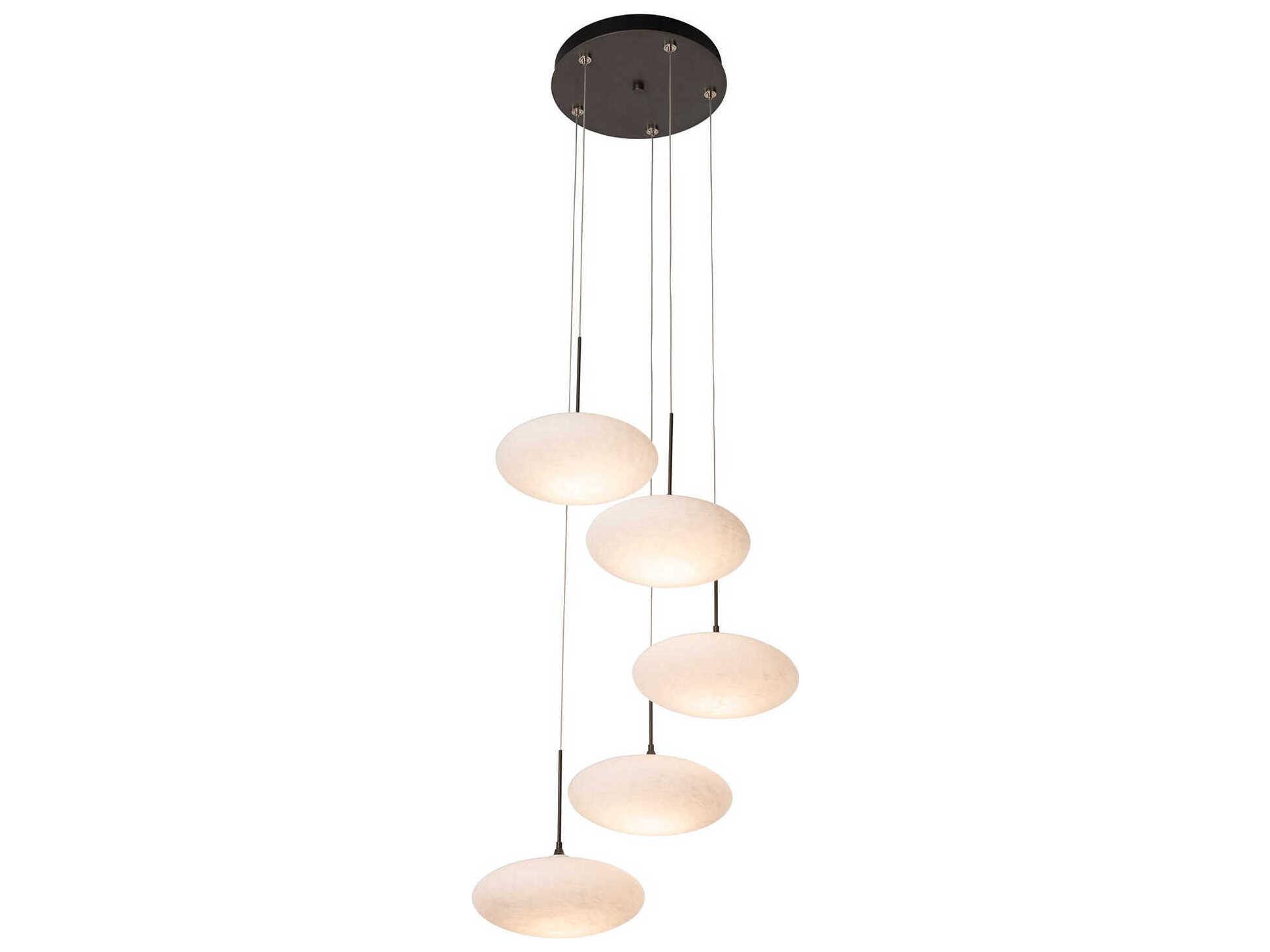 Hubbardton Forge Clouds 5-Light Pendant