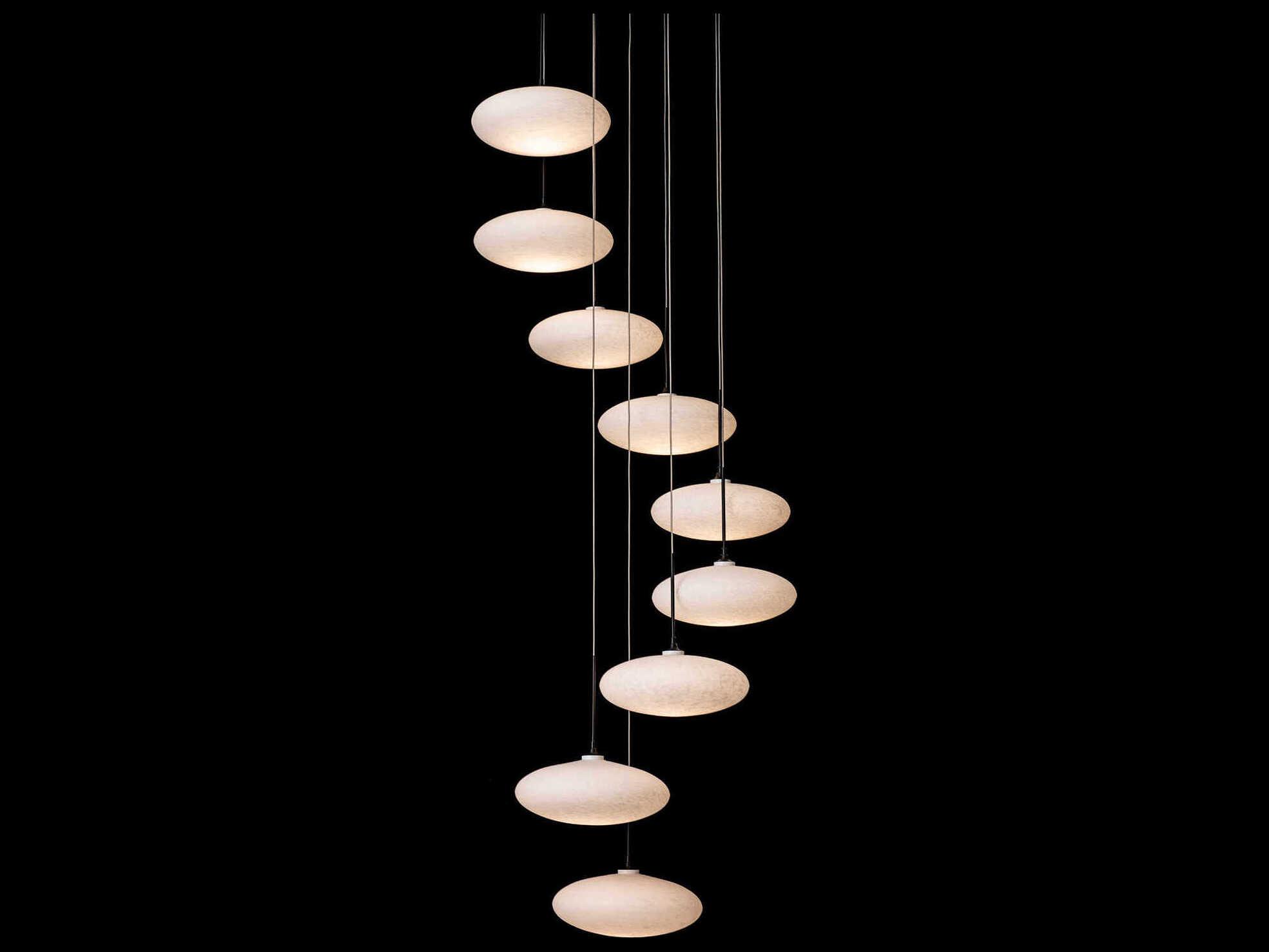 Hubbardton Forge Clouds 9-Light Pendant