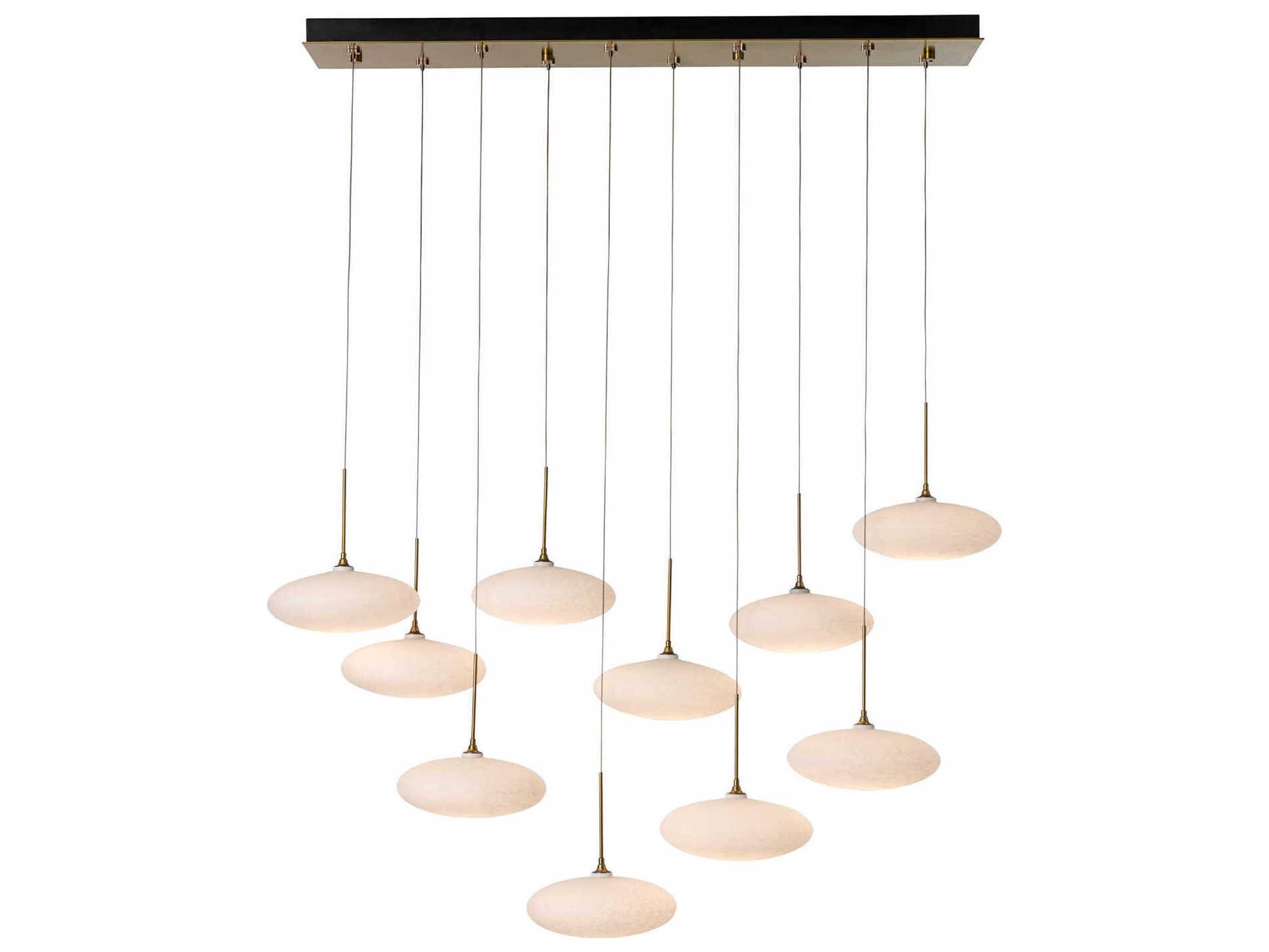 Hubbardton Forge Clouds 10-Light Island Pendant