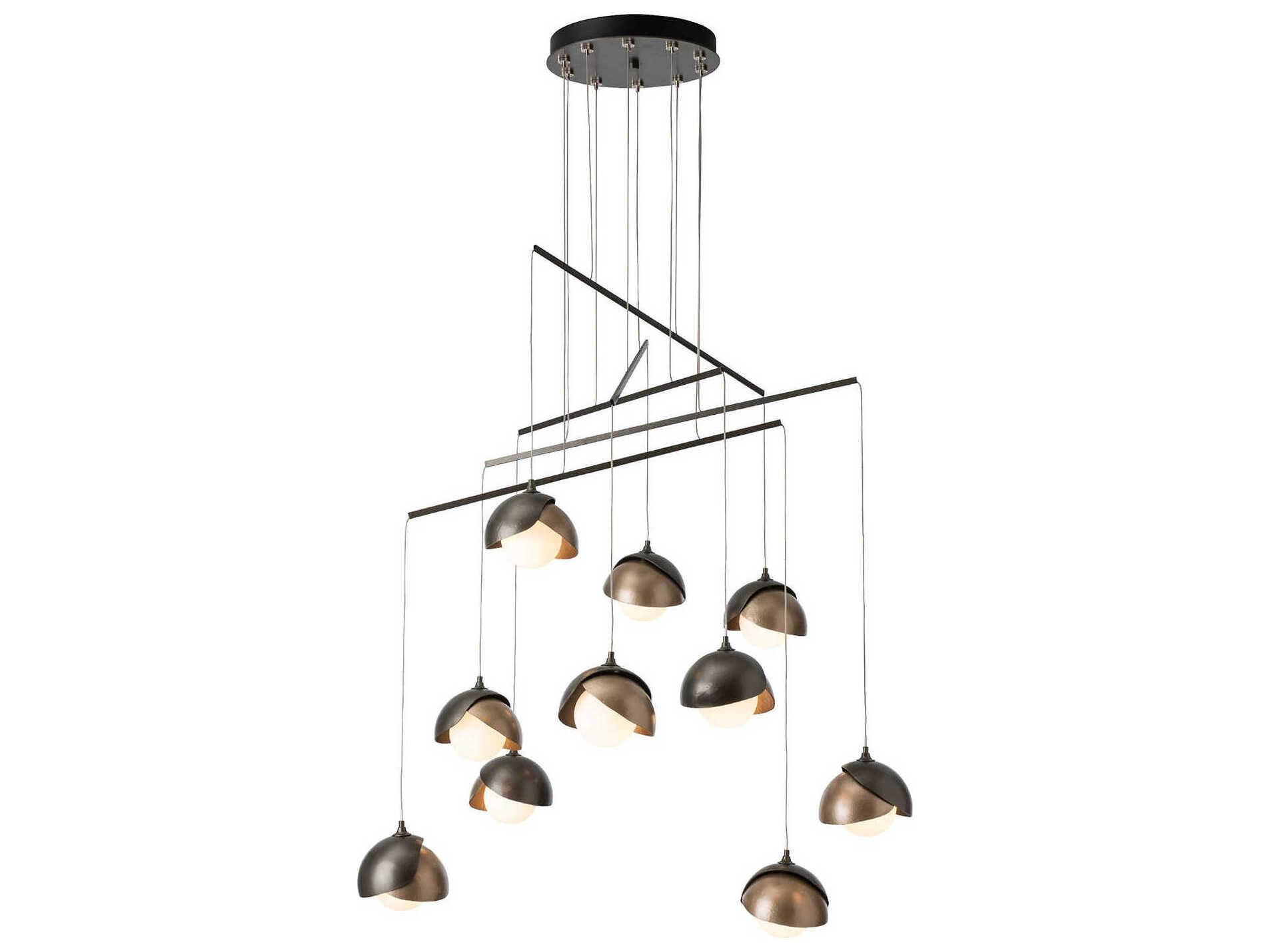 Hubbardton Forge Brooklyn 10-Light Globe Pendant