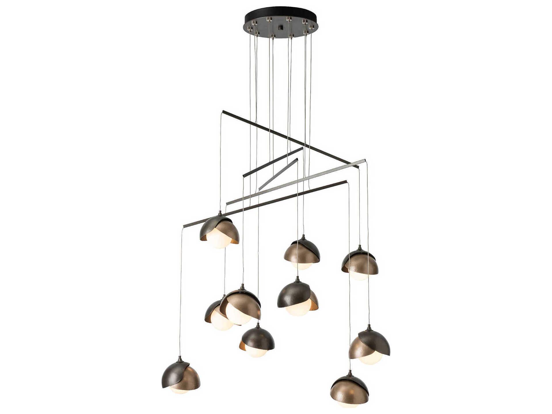 Hubbardton Forge Brooklyn 10-Light Globe Pendant