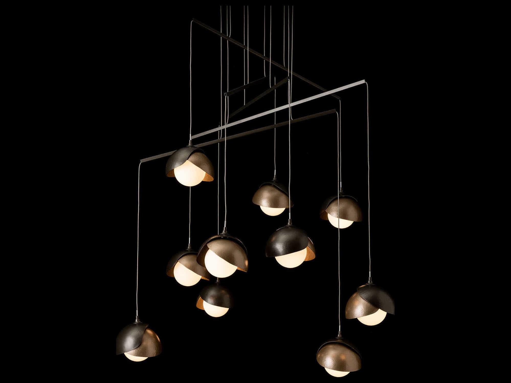 Hubbardton Forge Brooklyn 10-Light Globe Pendant