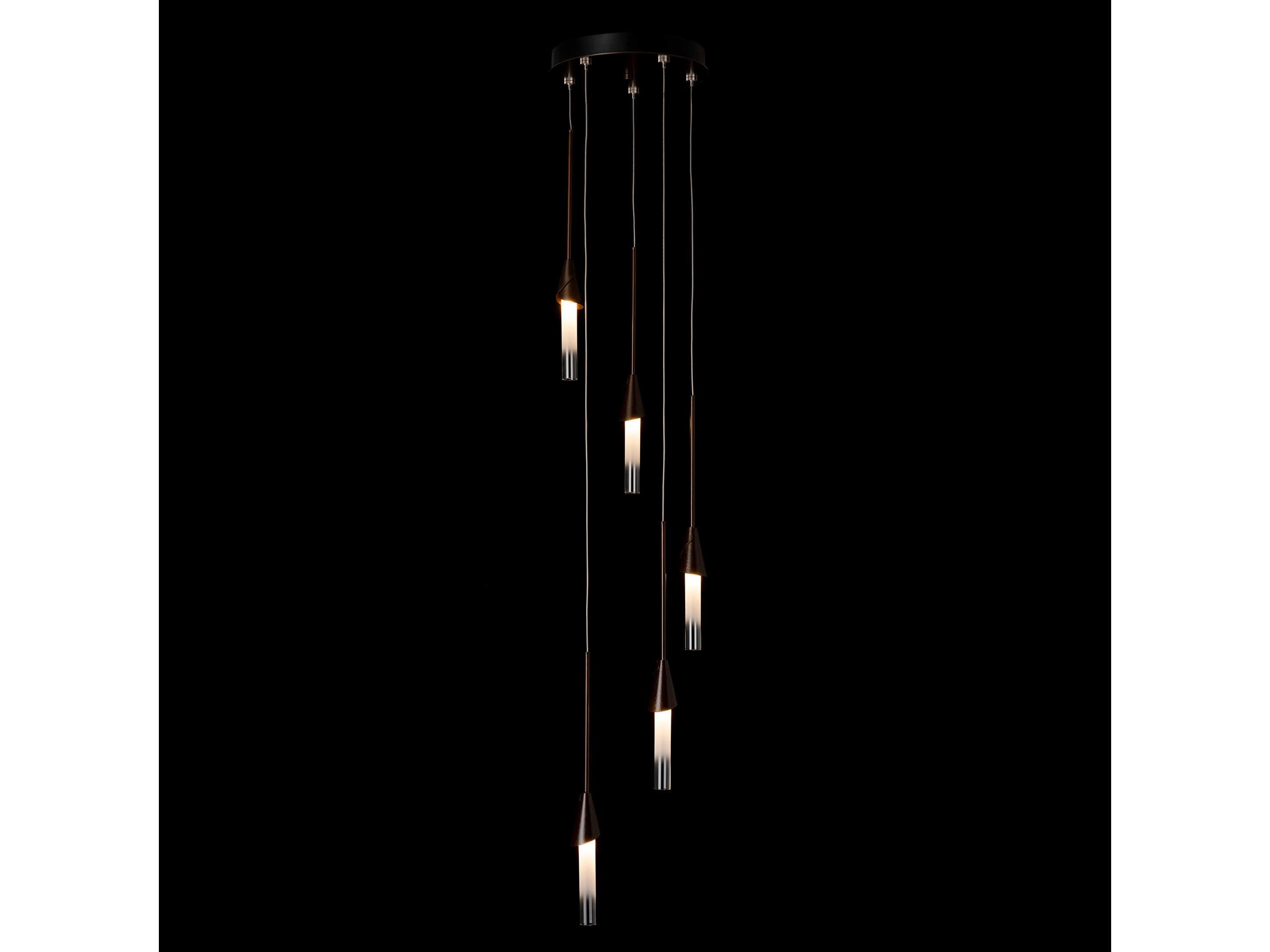 Hubbardton Forge Lilium 5-Light Cylinder Mini Pendant