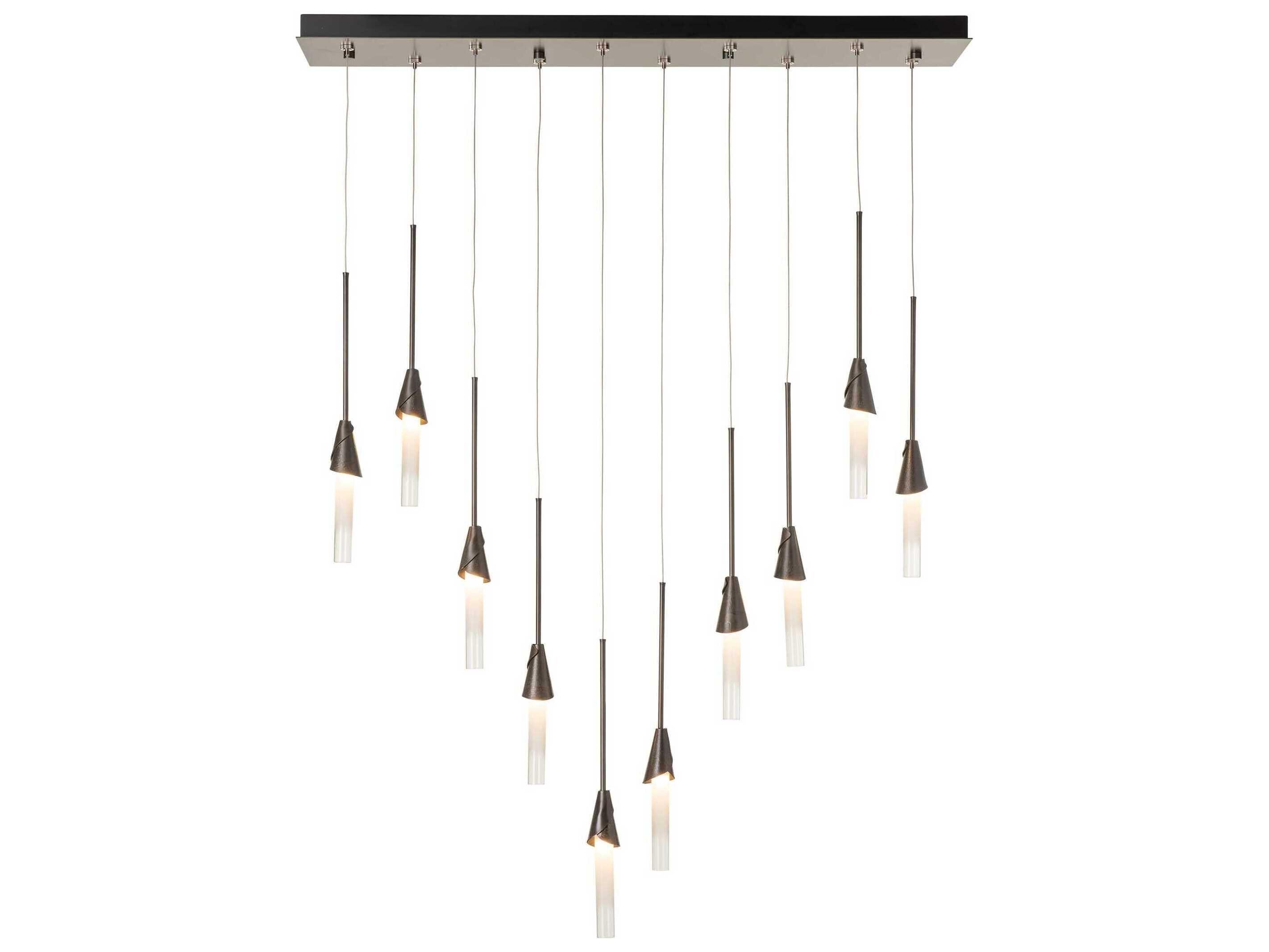 Hubbardton Forge Lilium 10-Light Cylinder Island Pendant