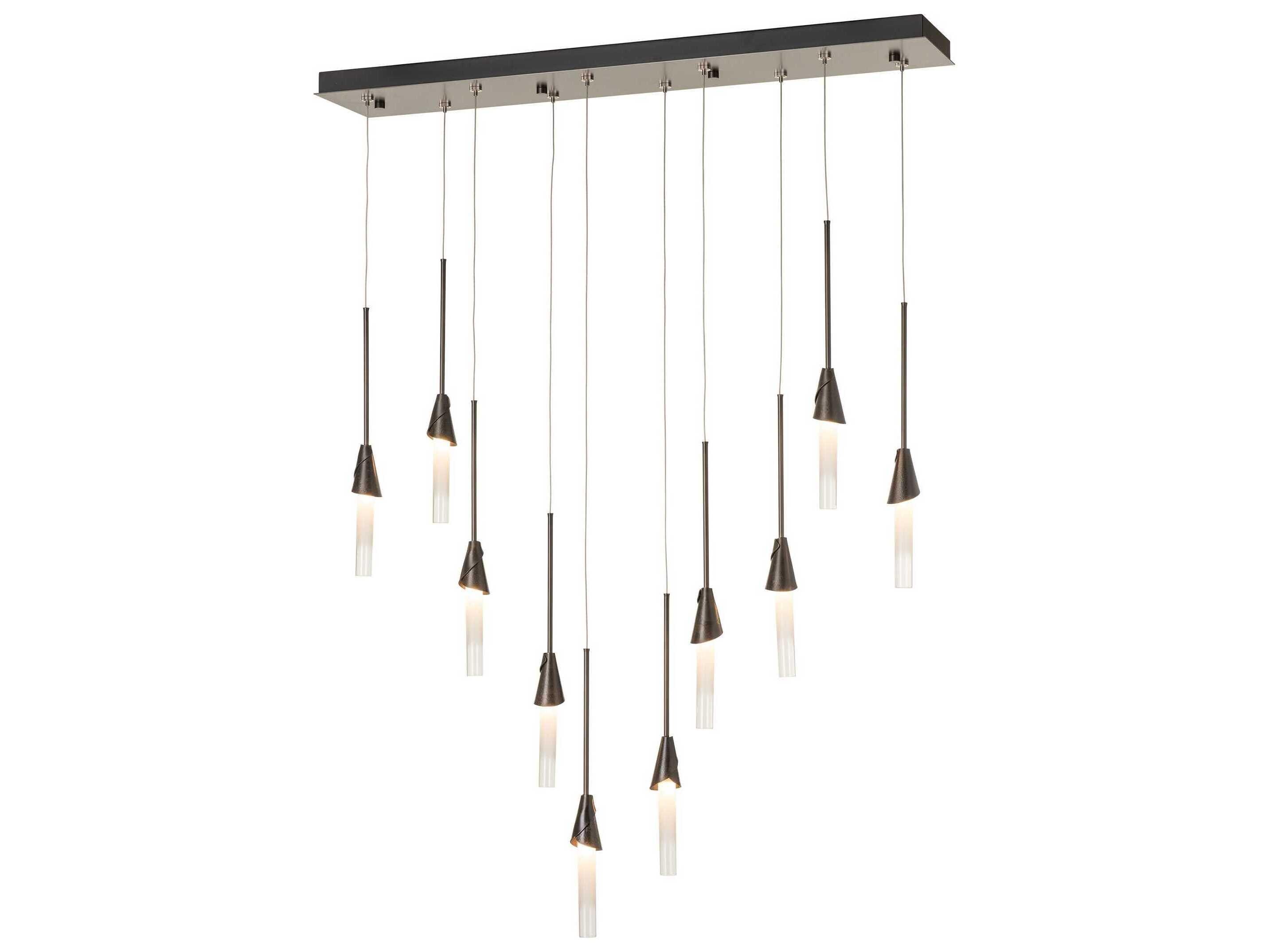 Hubbardton Forge Lilium 10-Light Cylinder Island Pendant