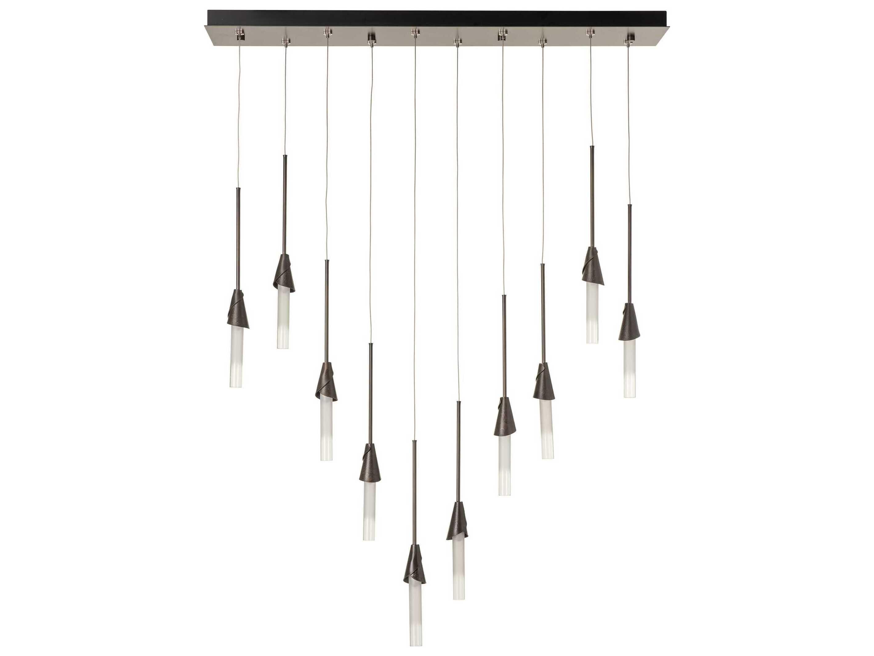 Hubbardton Forge Lilium 10-Light Cylinder Island Pendant