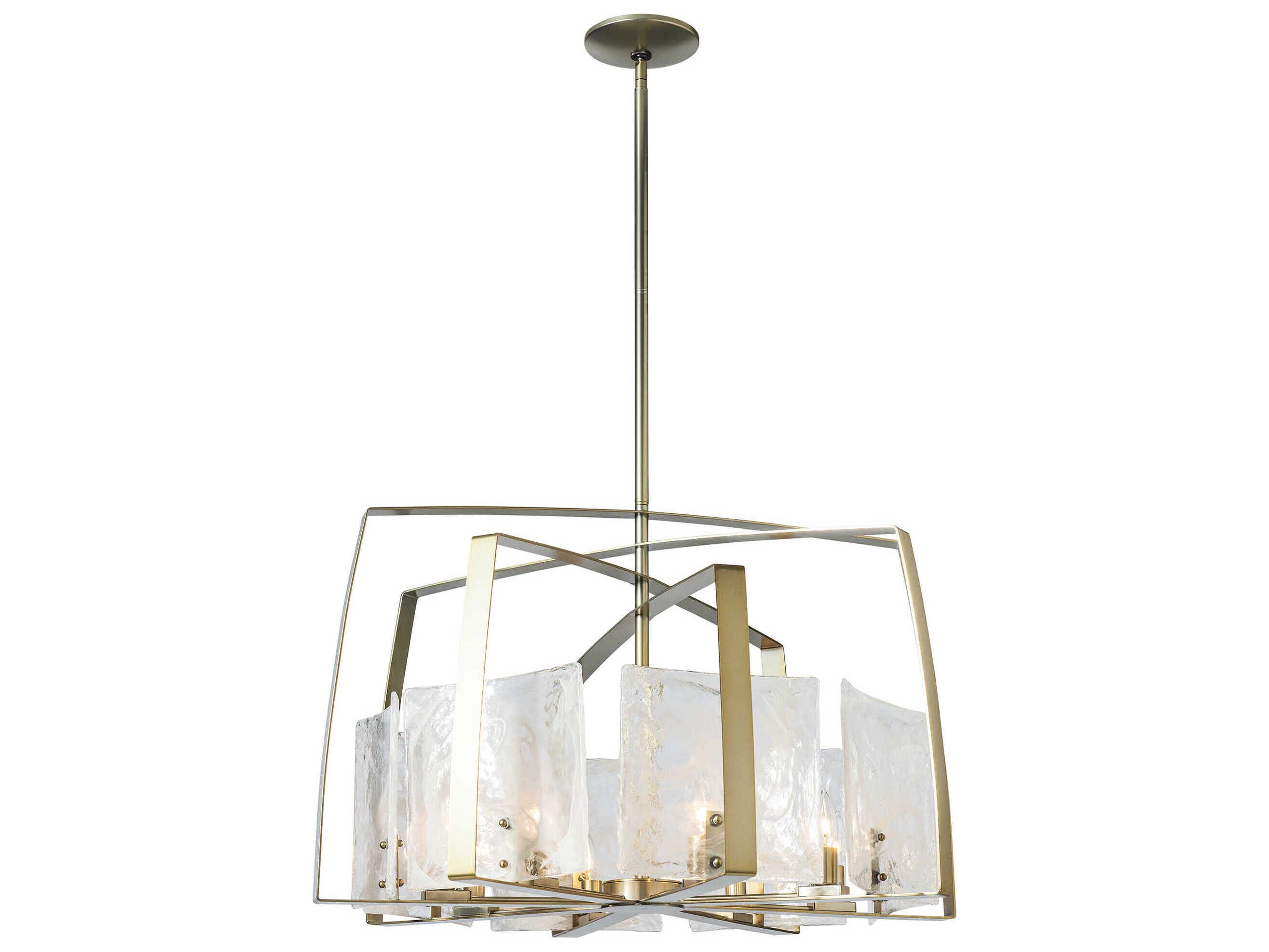 Hubbardton Forge Arc 8-Light Glass Pendant